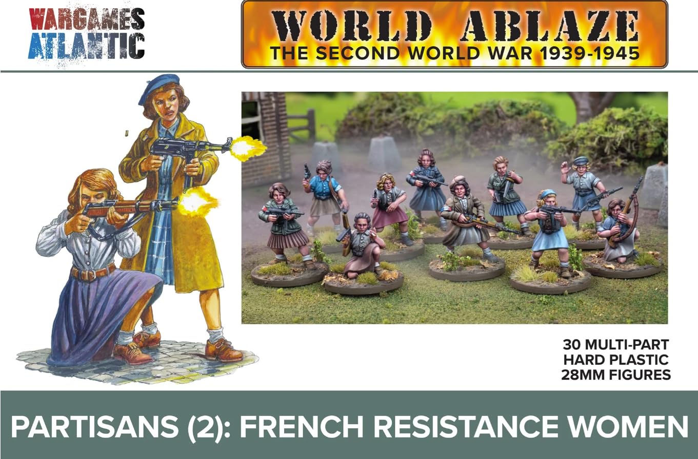 Wargames Atlantic Women's Multicolor Partisans (2) French Resistance