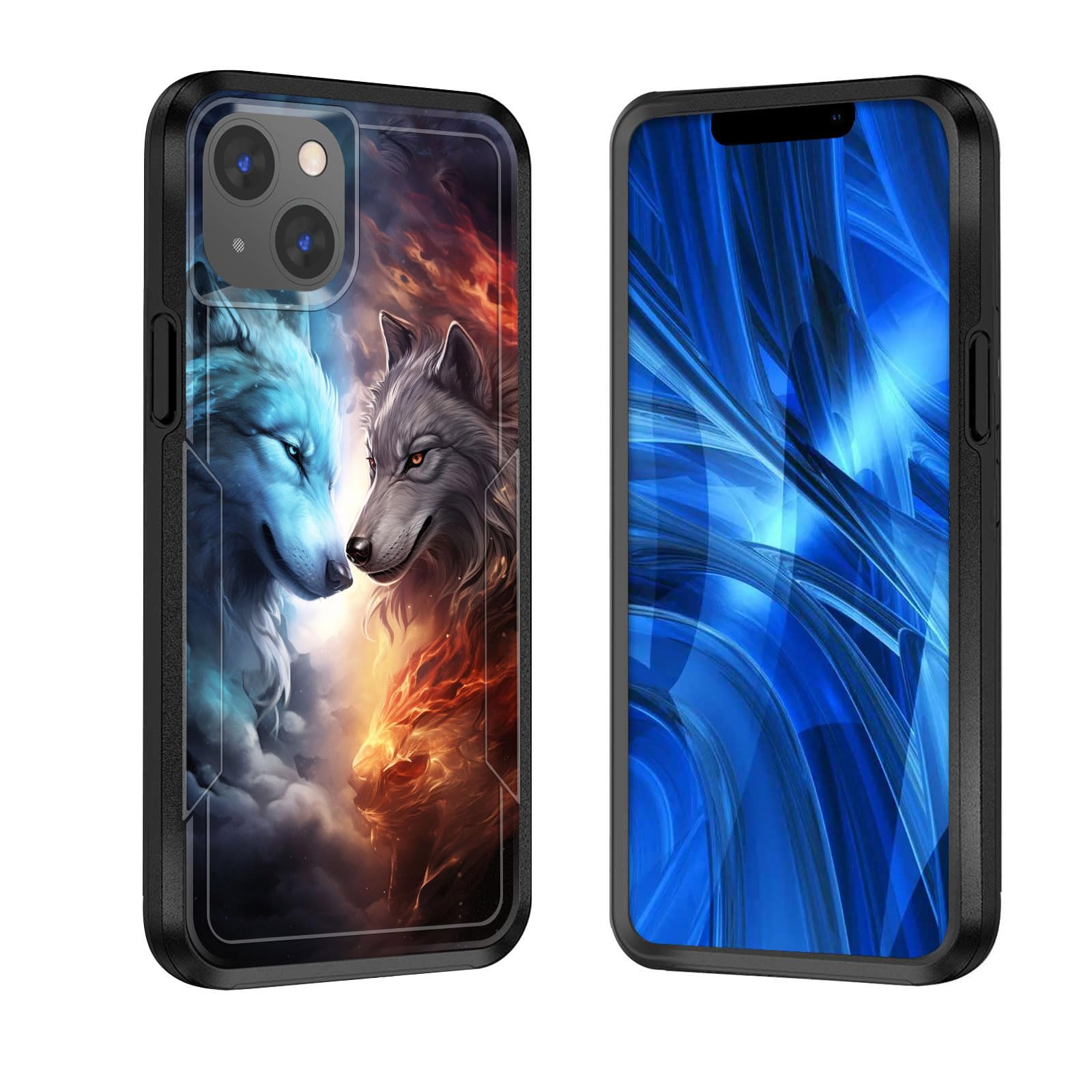 JHYYTUJTYP for iPhone 15 Plus Case,[Military Grade Drop Tested] Heavy-Duty Tough Rugged Shockproof Protective Case for iPhone 15 Plus 6.7 Inch 2023,