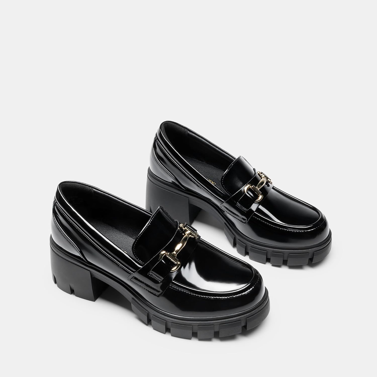 DREAM PAIRS Women's Platform Chunky Loafers - Image 8