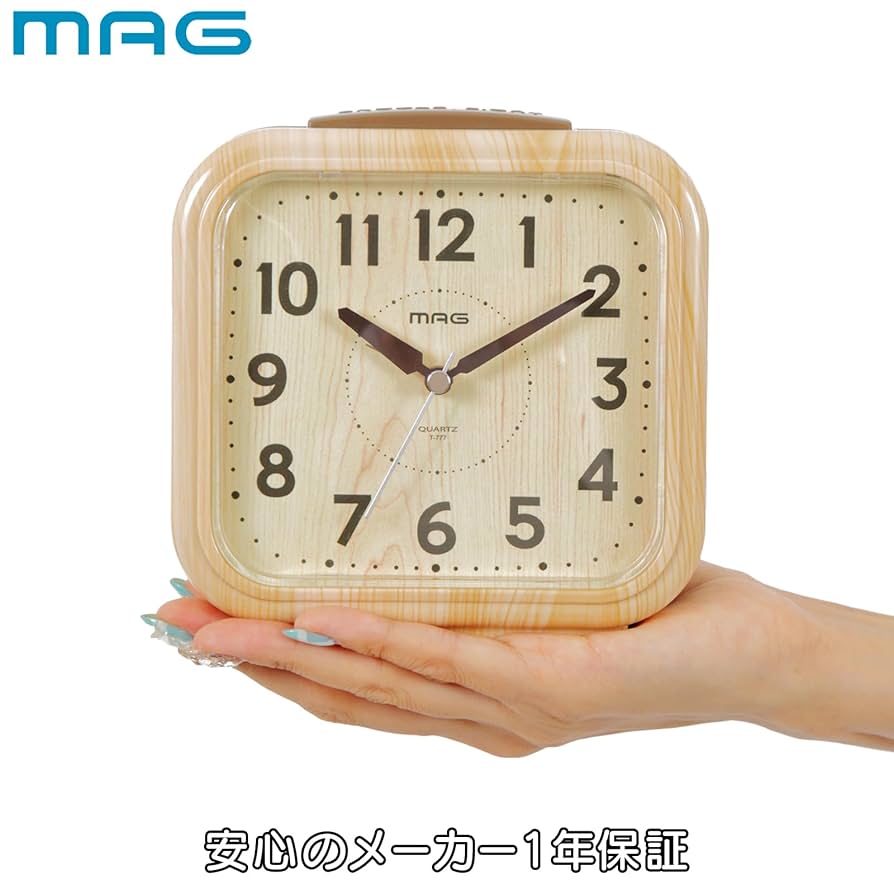 MAG インテリア時計 ホワイト/ゴールド MAG インテリア時計 ホワイト/ゴールド Amazon.co.jp: MAG(マグ