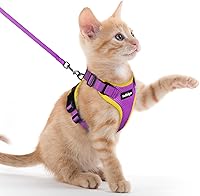 Vista 73 de rabbitgoo Cat Harness and Leash for Walking, Escape Proof Soft Adjustable Vest Harnesses for Cats, Easy Control Breathable Reflective Strips Jacket
