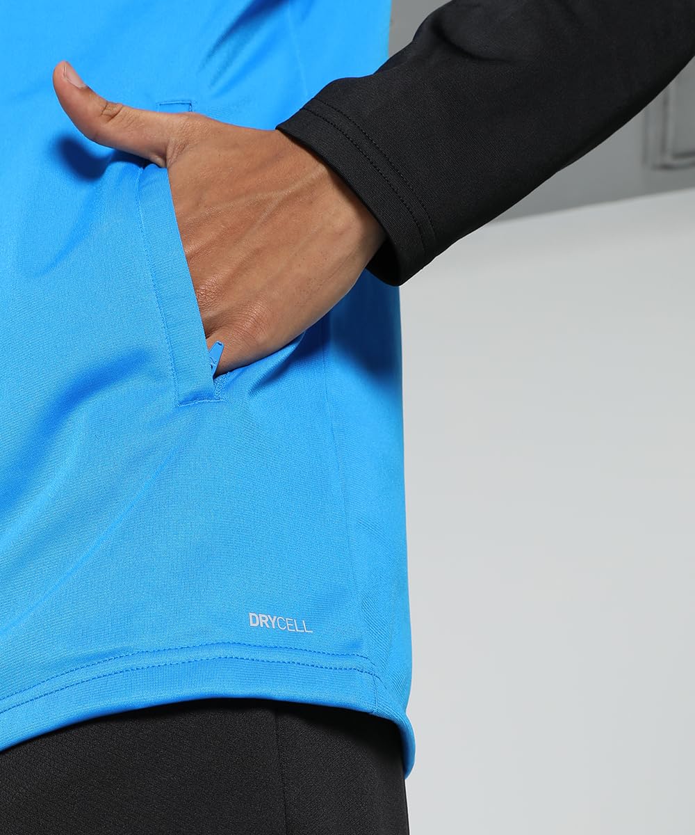 Puma Mens teamLIGA Training Jacket, Electric Blue Lemonade-Black, M (65723402) 4