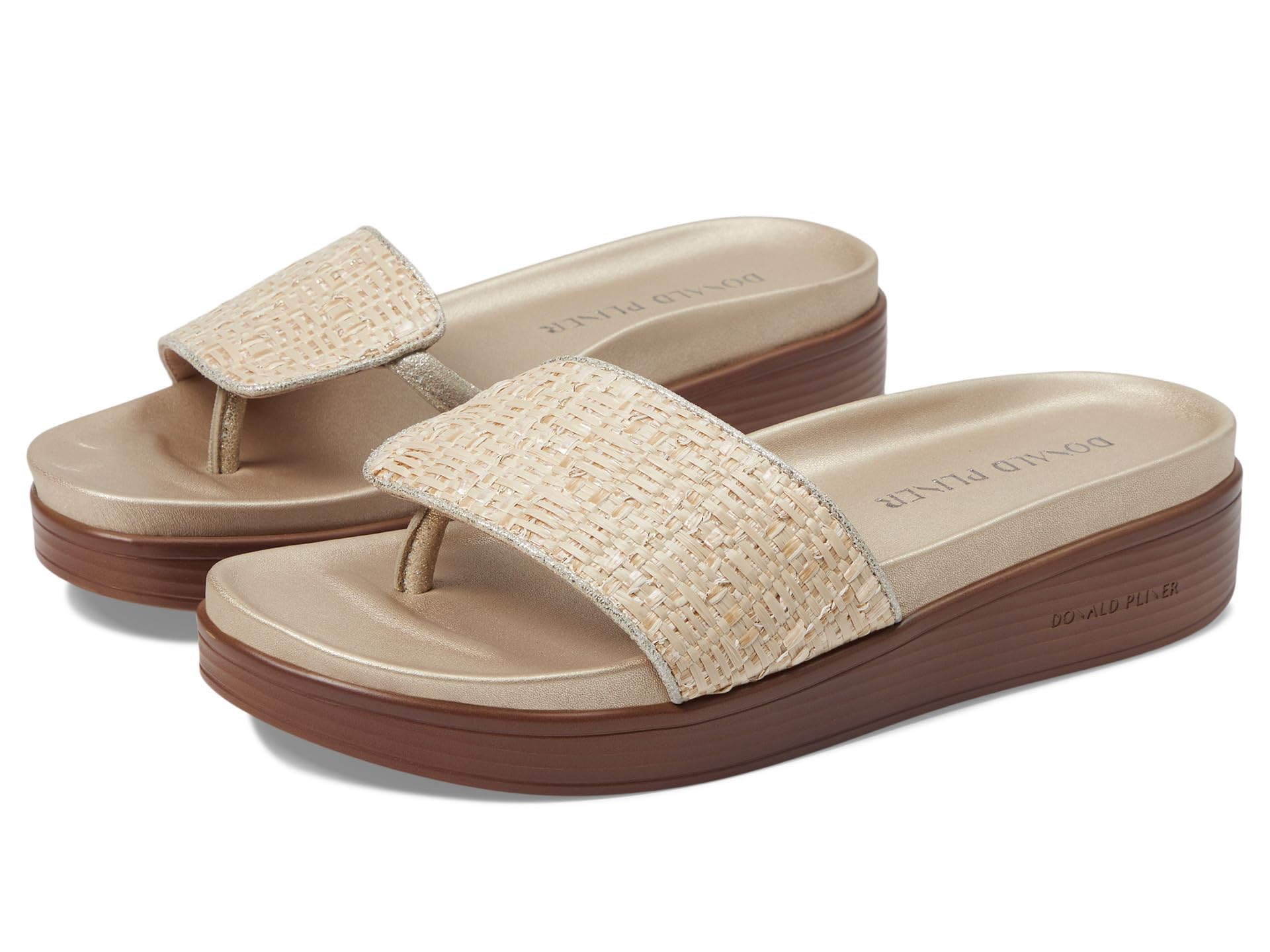 Donald Pliner Women's Fifi Slide Sandals, Women's Summer Sandals, Women’s Shoes, Comfortable Open-Toe Casual Flats