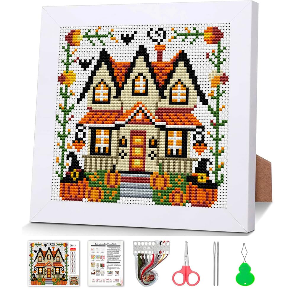 Beginner Cross Stitch Kits - Sloth Stamped Art -14 Beginner Cross Stitch Kits - Sloth Stamped Art -14