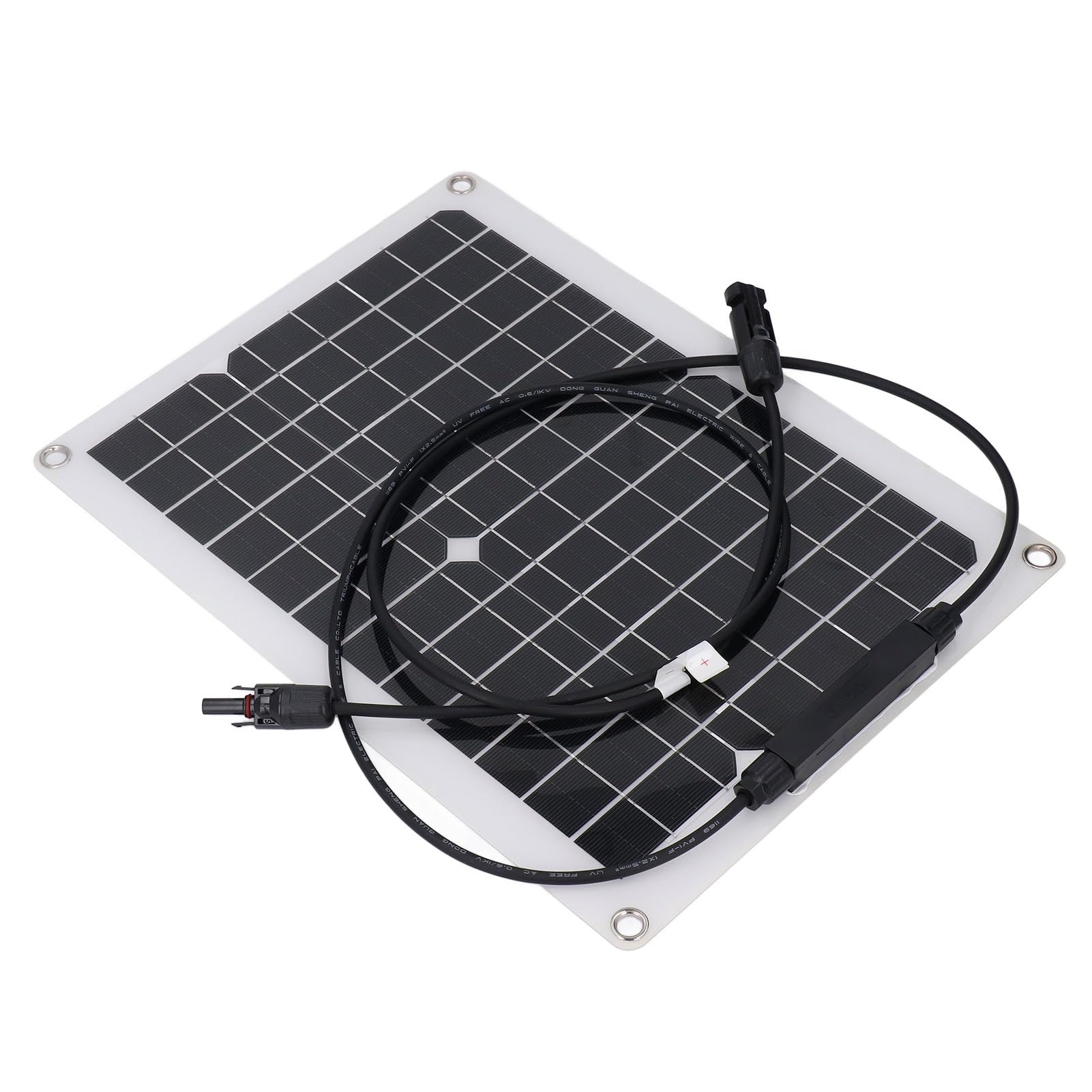 Generic Kit Flessibile per Pannello Solare Piccolo da 18 V Design Sicuro per Esigenze Elettriche in Fuori Rete Monocristallino 1 unità
