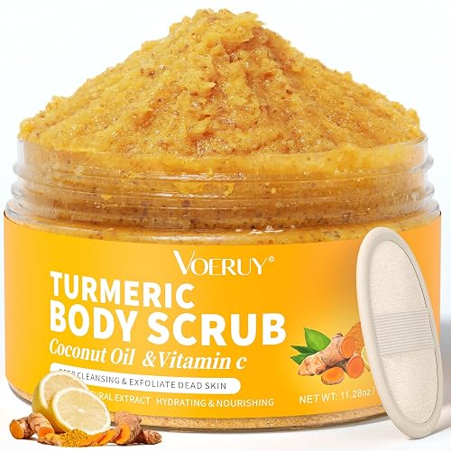 VOERUY Turmeric Body Scrub 11.28 oz