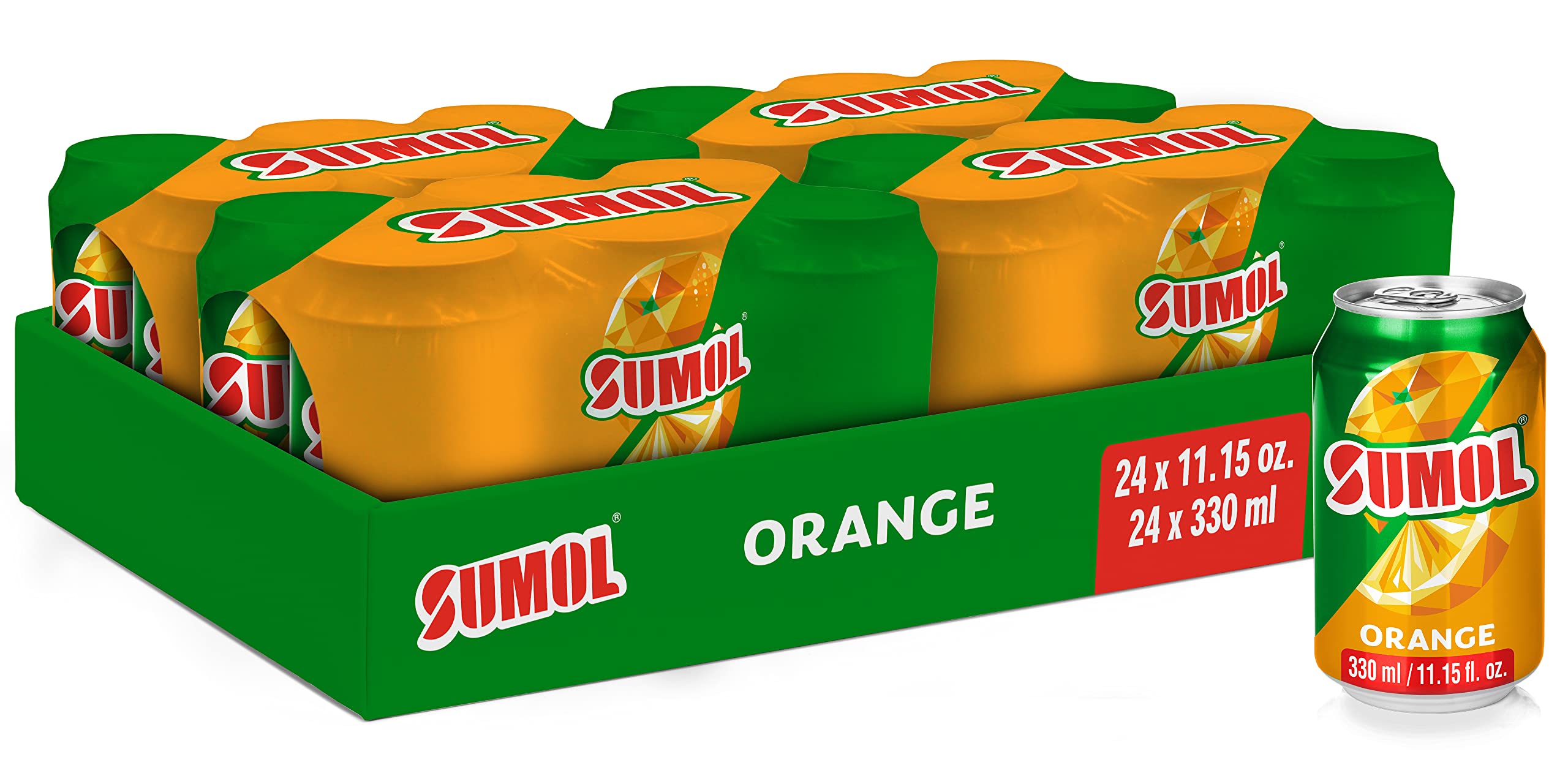 Amazon.com : Sumol Orange Sparkling Juice Beverage, Real Fruit