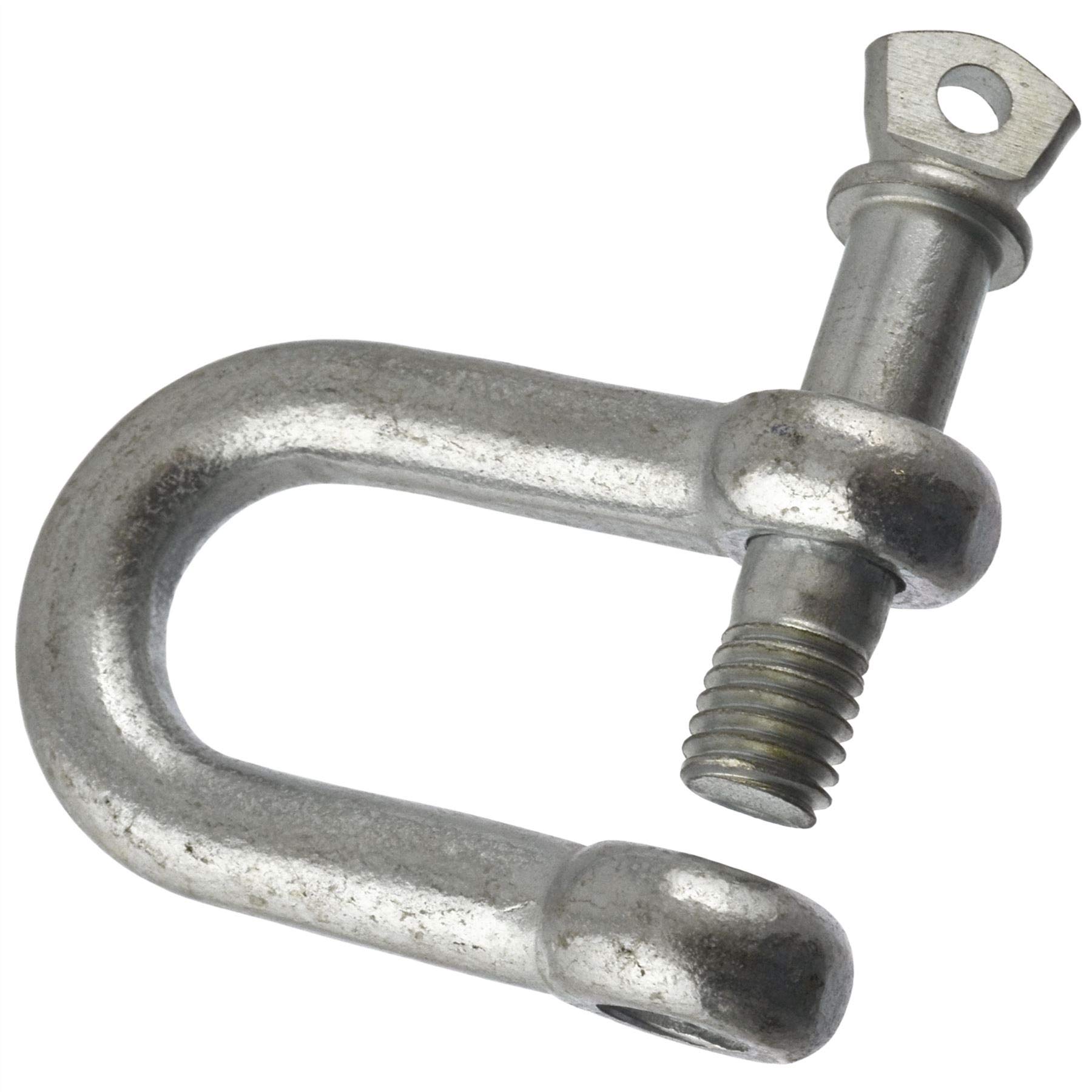 Image secondaire de 10mm manille droite Manille galvanisée simple lien Chandlery DK03