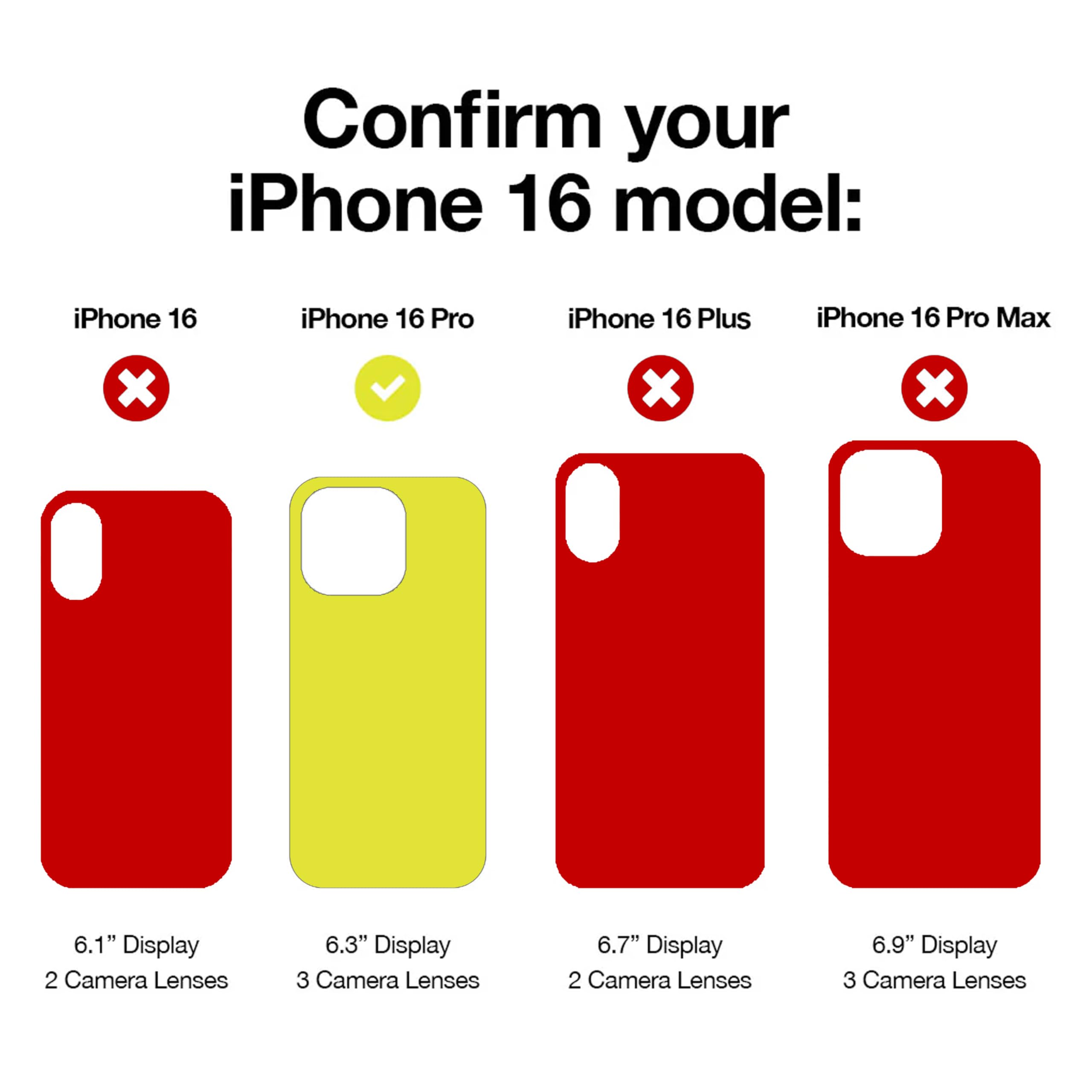 MAYVUL Rhode Lip Case for iPhone 16 Pro | Stylish, Protective