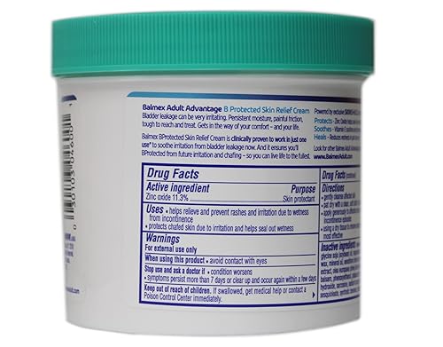 Miniatura 3 de Balmex Adult Care Rash Cream 11.3% óxido de zinc 12 onzas