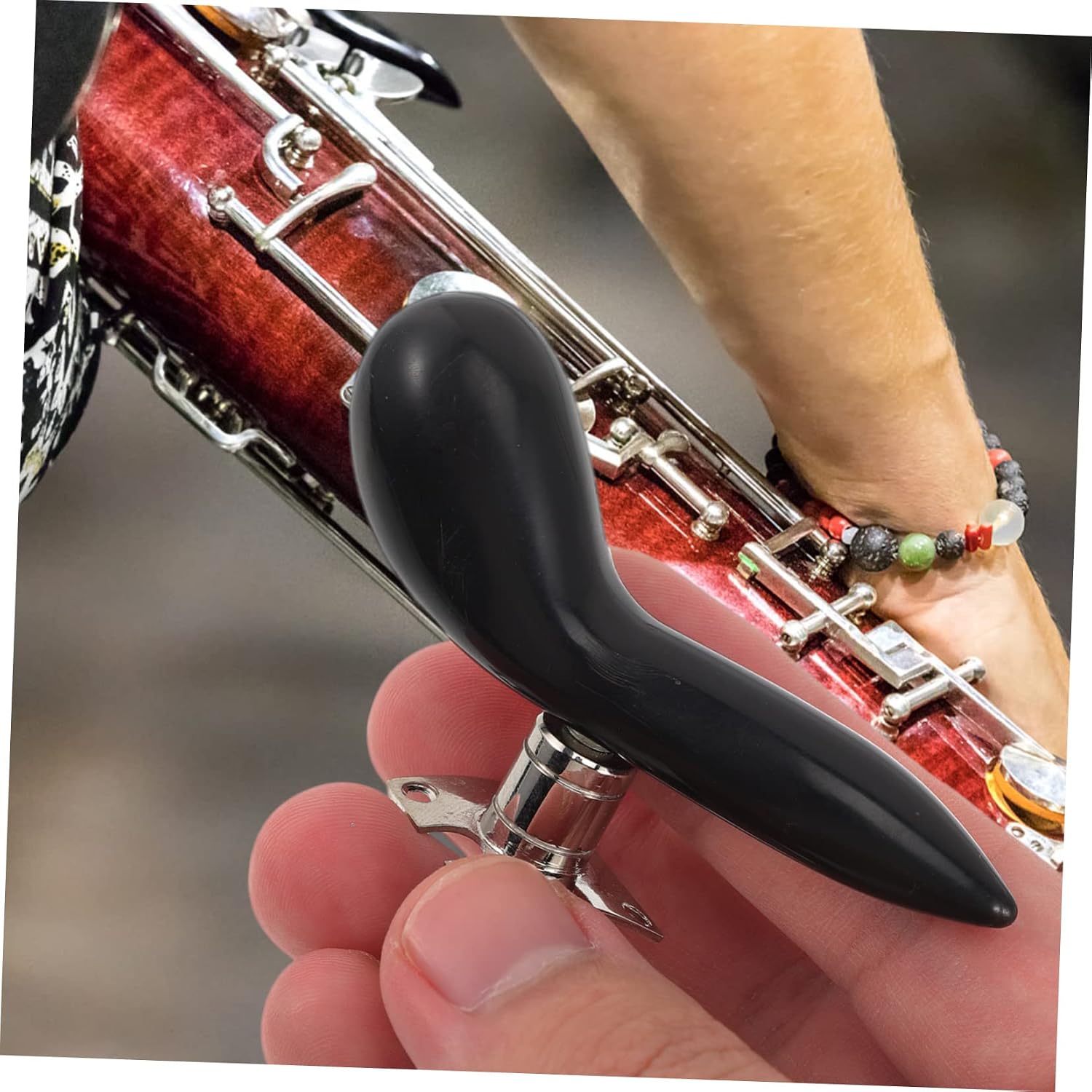 Toyvian 3pcs Bassoon Pad Hand Holder Easy Install Remove Bassoon Accessories Wrist Rest Pad