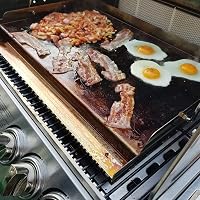 onlyfire Rozsdamentes Acél Plancha Grillezéshez, Grill Lap 62,8x40,6 cm 5