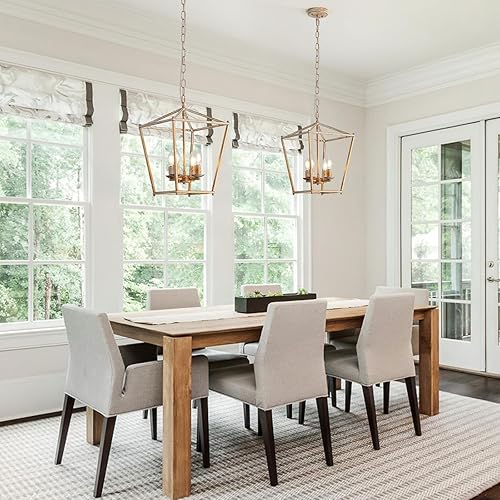 Miniatura 2 de HONGREN Iluminación colgante, lámpara colgante industrial vintage de metal, lámparas colgantes con base E26, luces colgantes negras para pasillo,