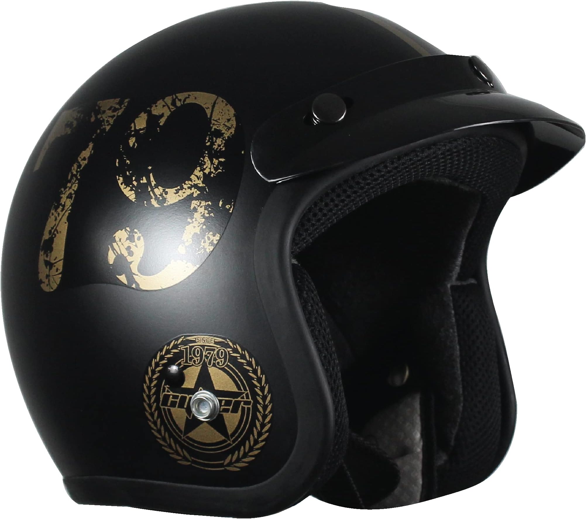 Nikko N-356 Black Gold Prime Open Face Matt (Large)