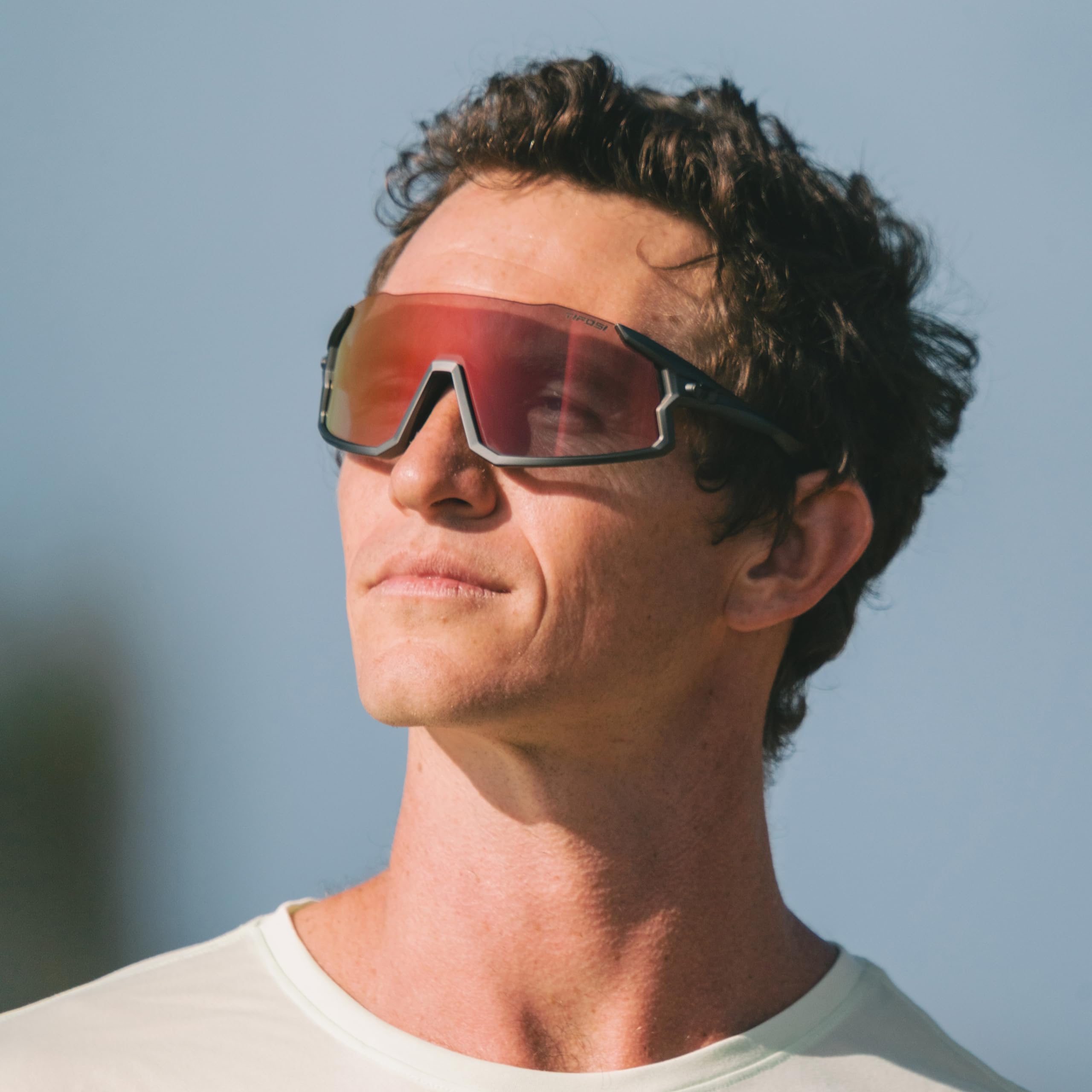 Amazon | [Tifosi] サングラス STASH レッド M-L | Tifosi