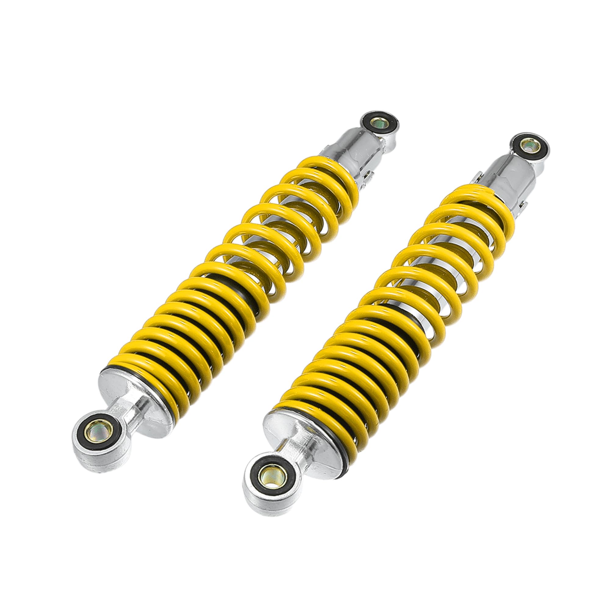 Akozon Front/Rear Shock Absorbers Universal 240mm Shock Absorber Suspension Damper With Air Tank For Motorcycle ATV Off Roader