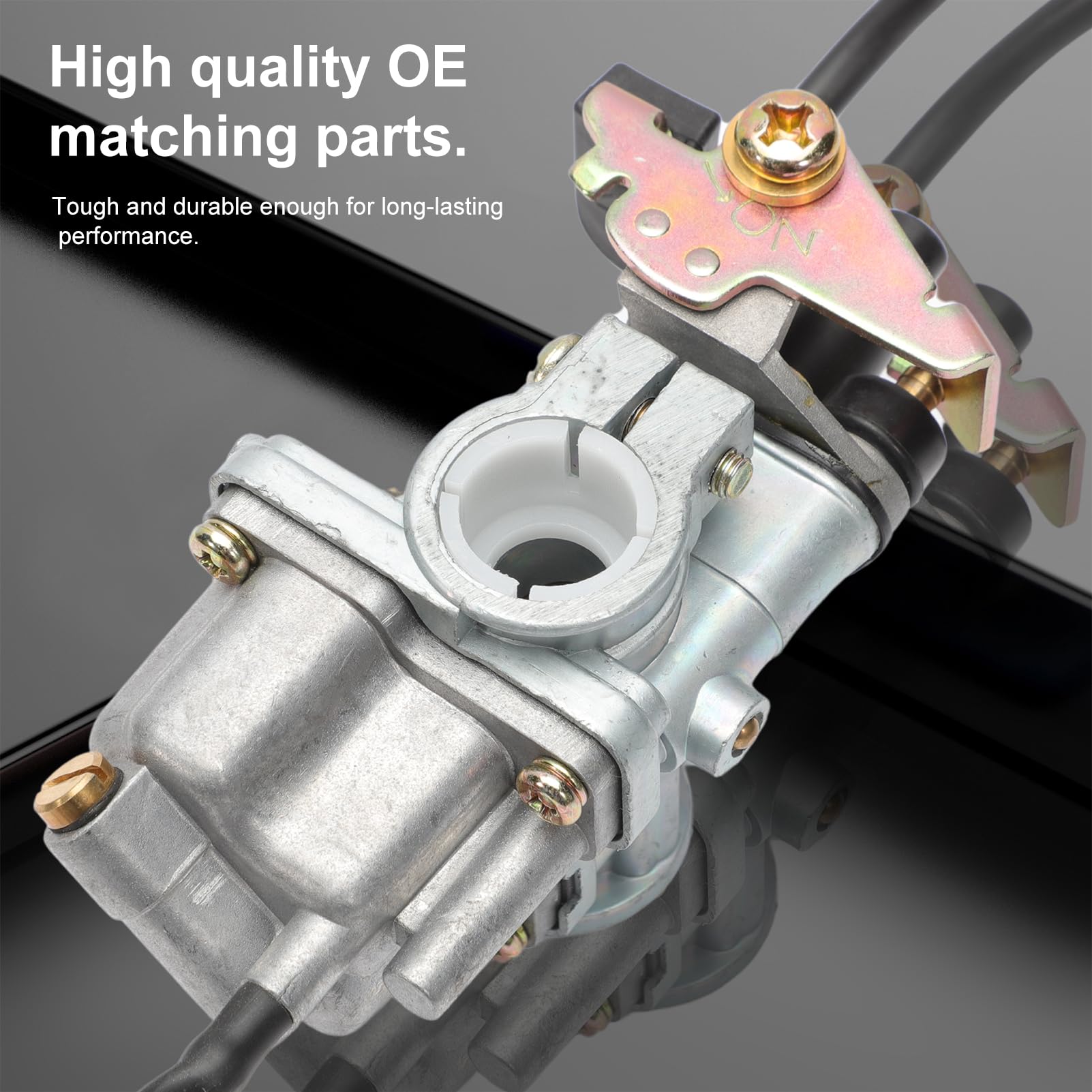 Carburateur Compatible Suzuki JR50 LT50 LT-A50 ATV 50cc - Kit Complet Avec Filtre à Air, Robinet Et Bougie