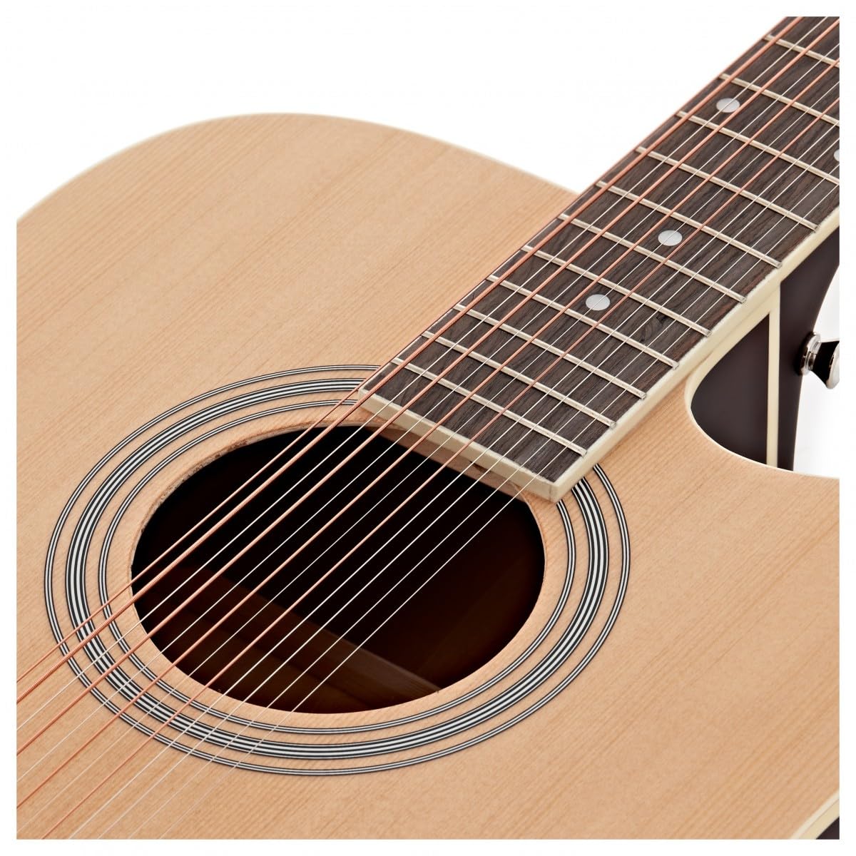 Gear4music Chitarra Elettroacustica Dreadnought 12 Corde