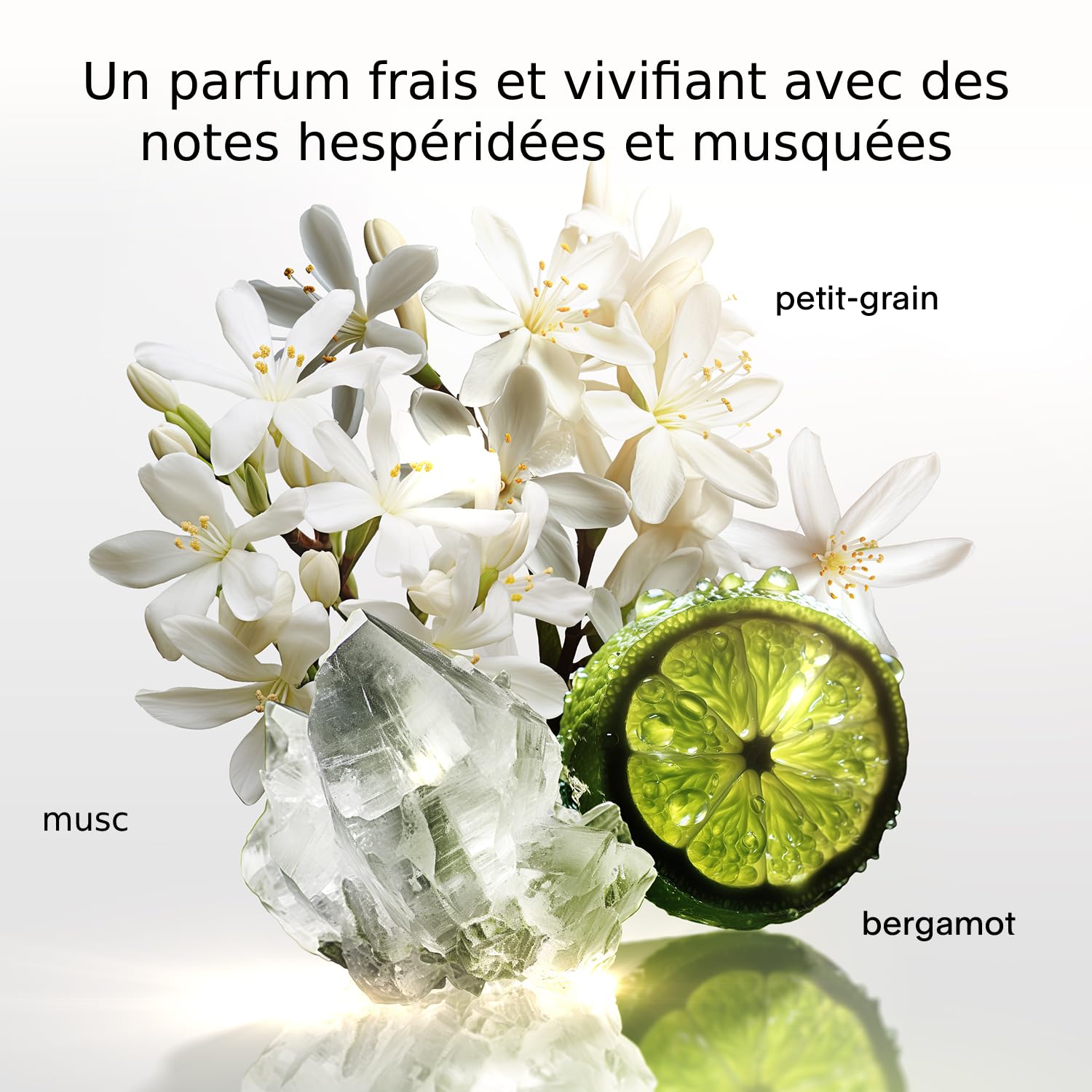 MUGLER COLOGNE Eau de Toilette – Parfum Mixte Homme et Femme - Fragrance fraîche légère musquée et vivifiante – Bergamote, Musc Blanc et Petit Grain - Tenue Longue Durée – Spray Vaporisateur 100 ml