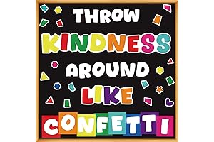 Colorful Classroom Decorations: Spread Kindness Like Confetti
