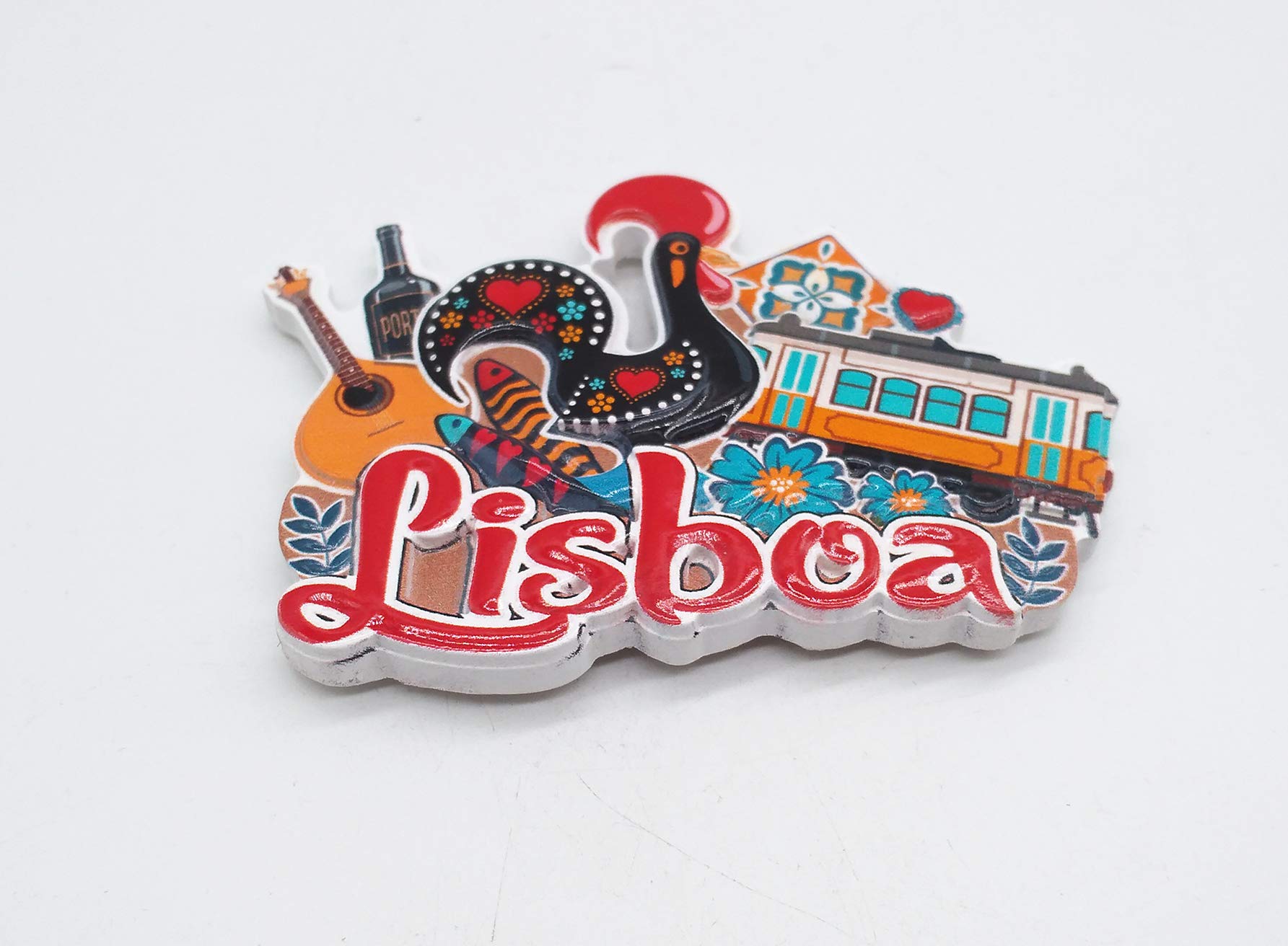 Souvenir Portogallo Decorazione Viaggio Magnete 3D 1 Pezzo Calama Da