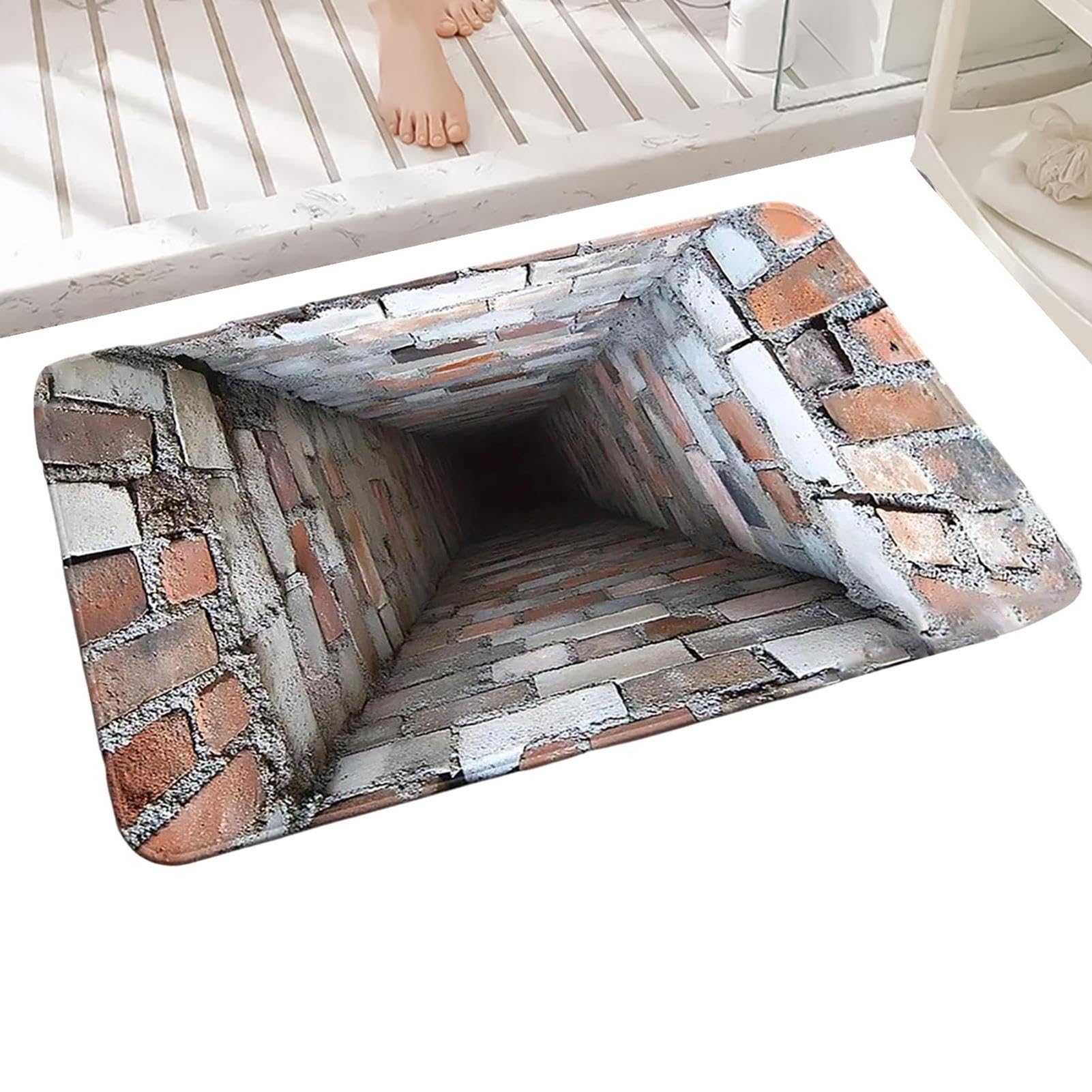 Tapis optique compact avec revêtement de sol intérieur antidérapant