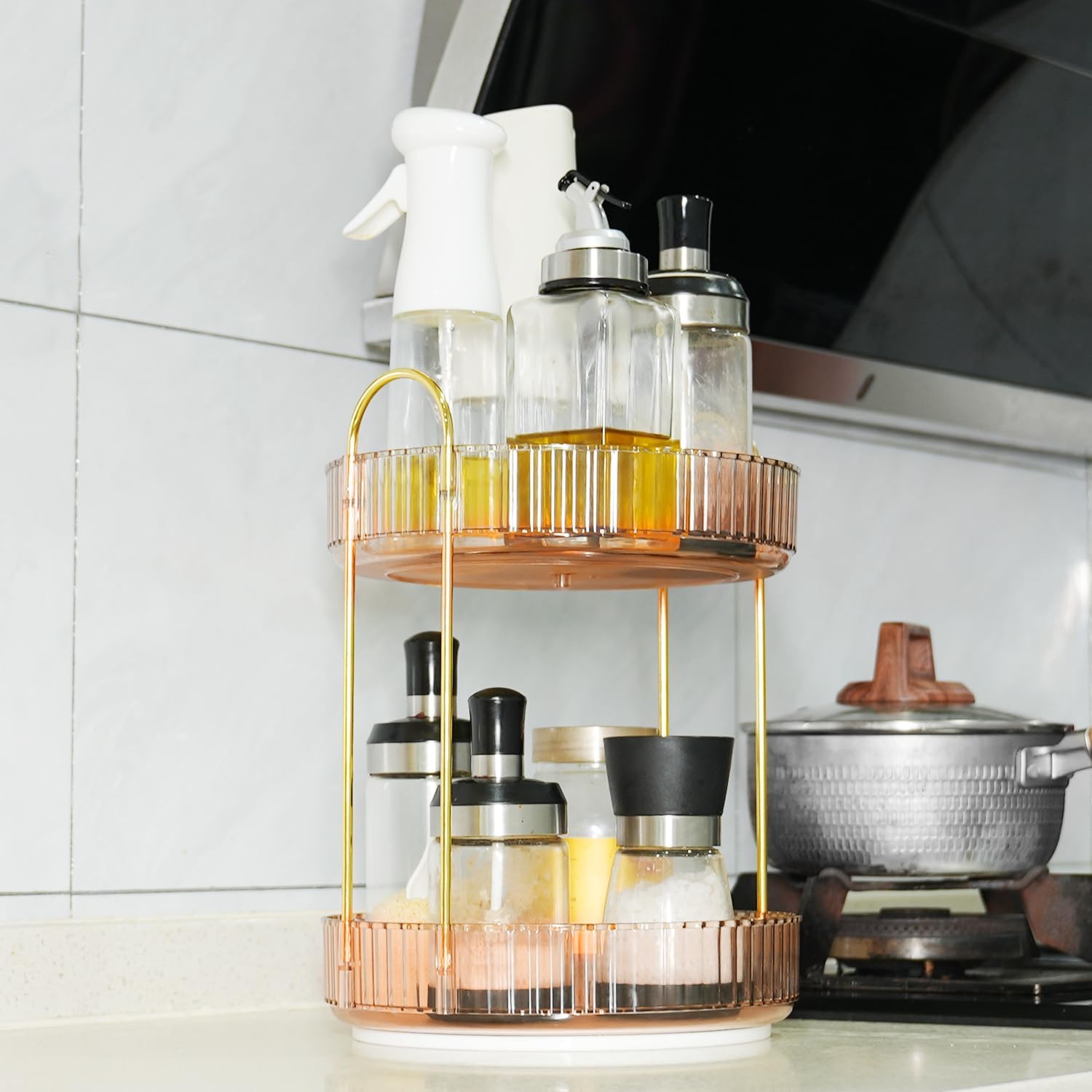 GTI Lazy Susan Organizer, 360 °Rotating Removable Lazy