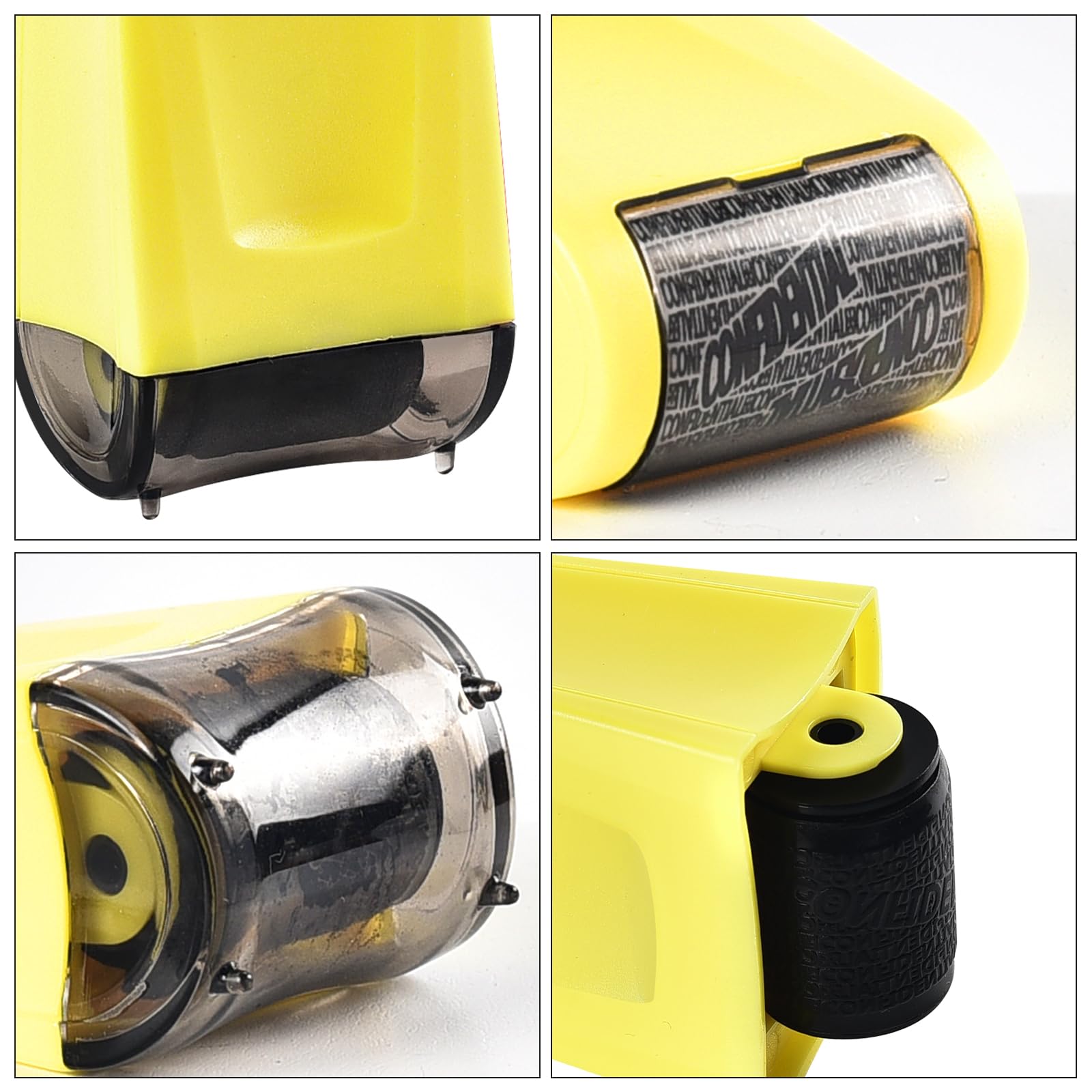 TopHomer Address Blocker Stamp, Roll Stamp for Identity Theft Protection Yellow, 61*38mm - Image 3