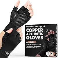 Vista 14 de Guante de artritis Comfort de cobre