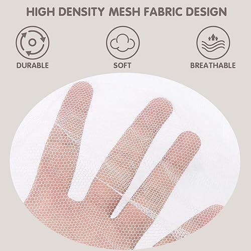 Miniatura 5 de Mosquitera para cuna, universal, 63.0 x 177.2 in, de encaje, decorativa, para cunas, para cunas, malla transpirable para mantener alejados a los