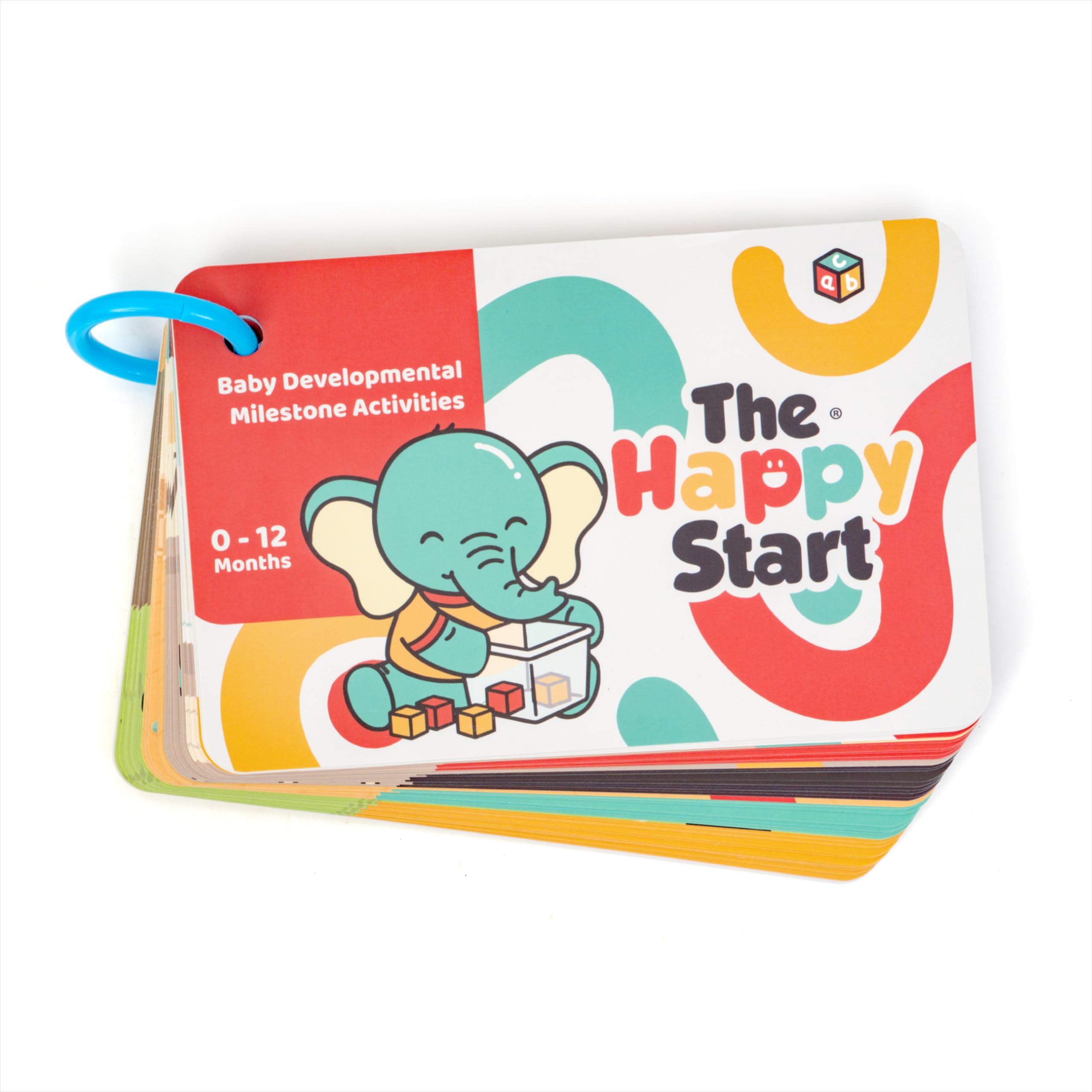 Happy Start Cartes d'activités primées pour bébé, 0 à 12 mois
