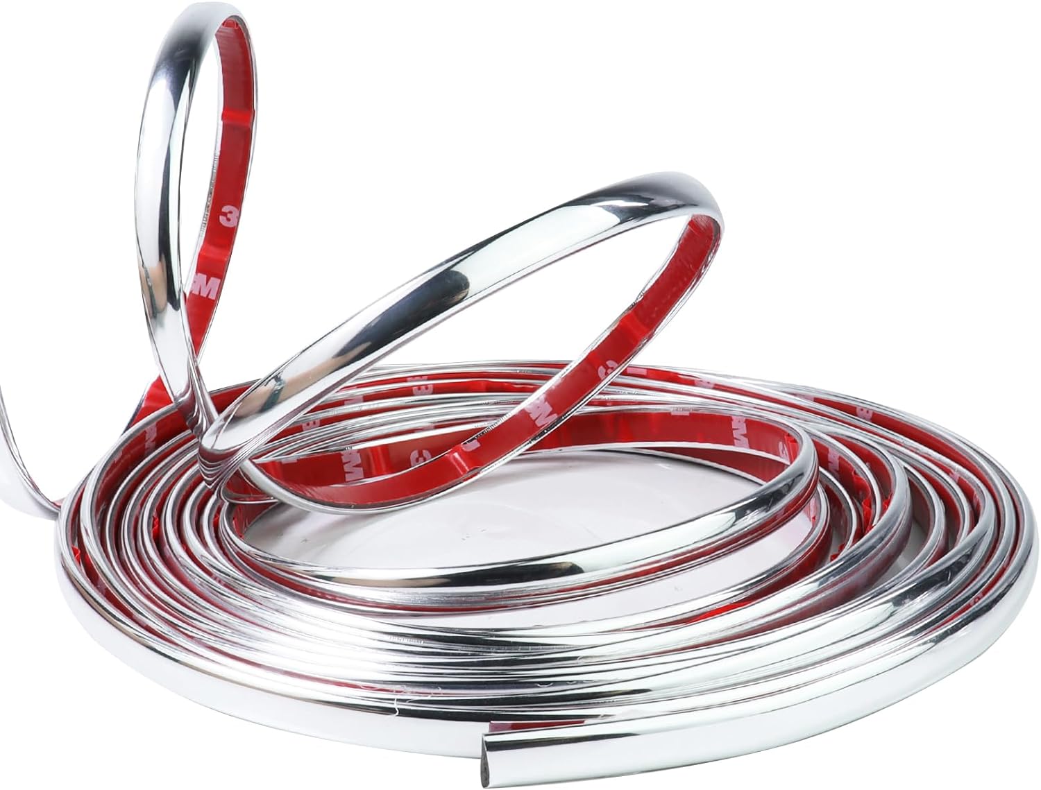 1/2"(12mm) Automotive Chrome Trim Molding 25Foot Universal