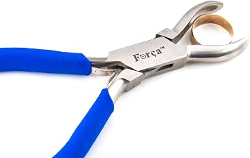 Forca RTGS-478 Jewelry Ring Holding Pliers/Coated Non Slip Handles 5.75" - 145mm.
