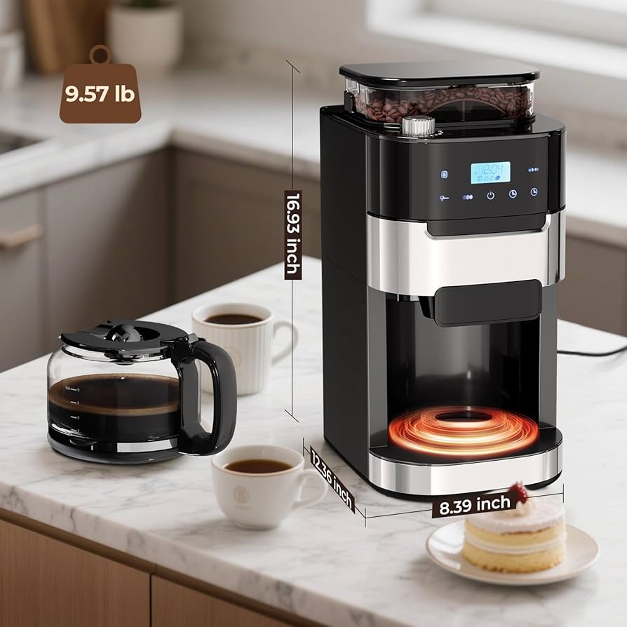 Amazon.com: Grind & Brew Drip Coffee Maker, 10-Cup Coffee