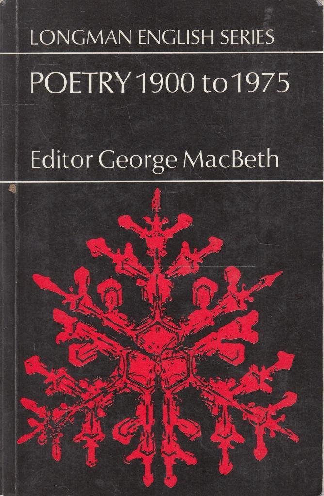 Poetry, 1900 to 1975 (Longman English Series)