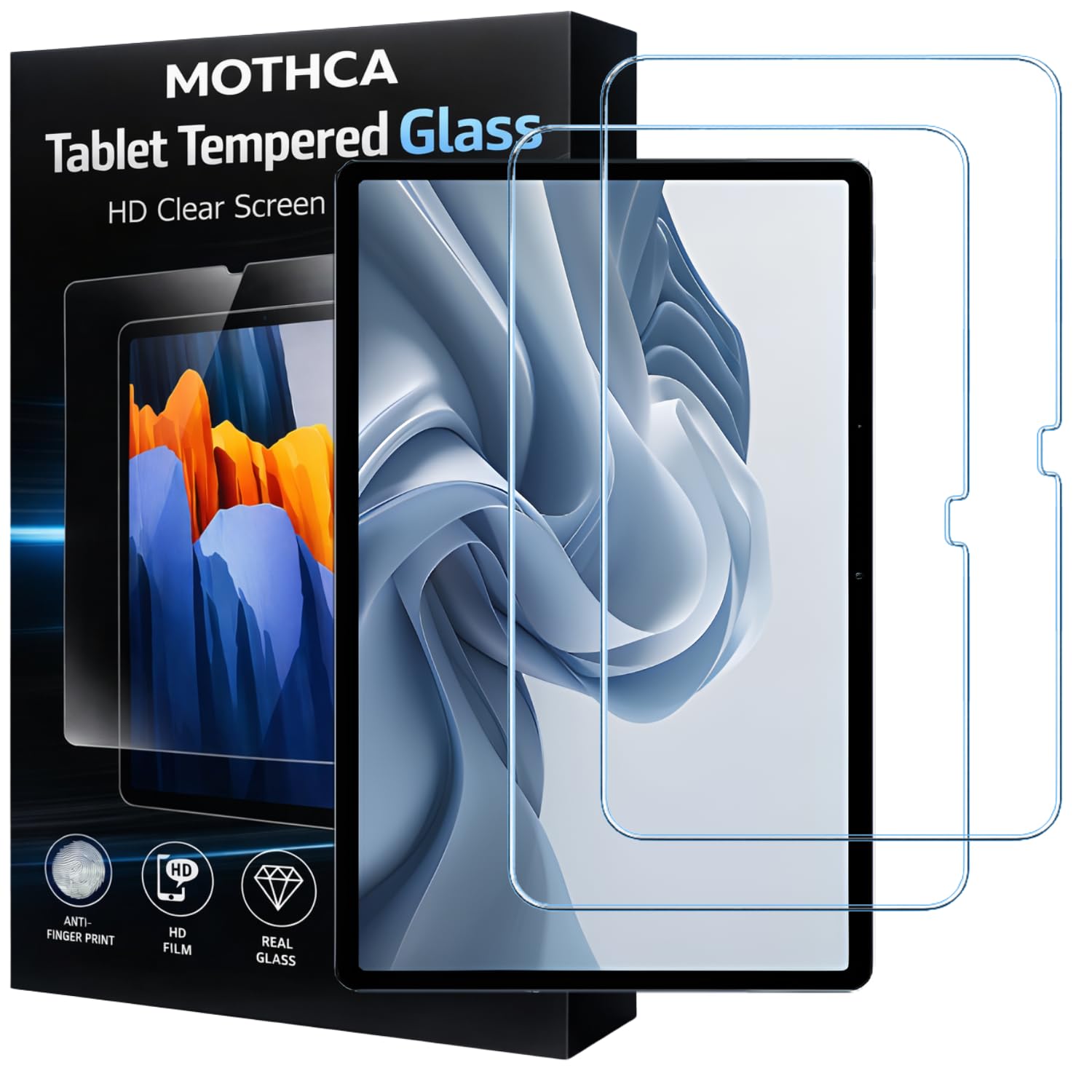 Mothca Premium Tab Tempered Glass For OnePlus Pad Go 2 12.1 // OnePlus Pad 2 With Installation kit (Pack of 1) — Amazon image 21