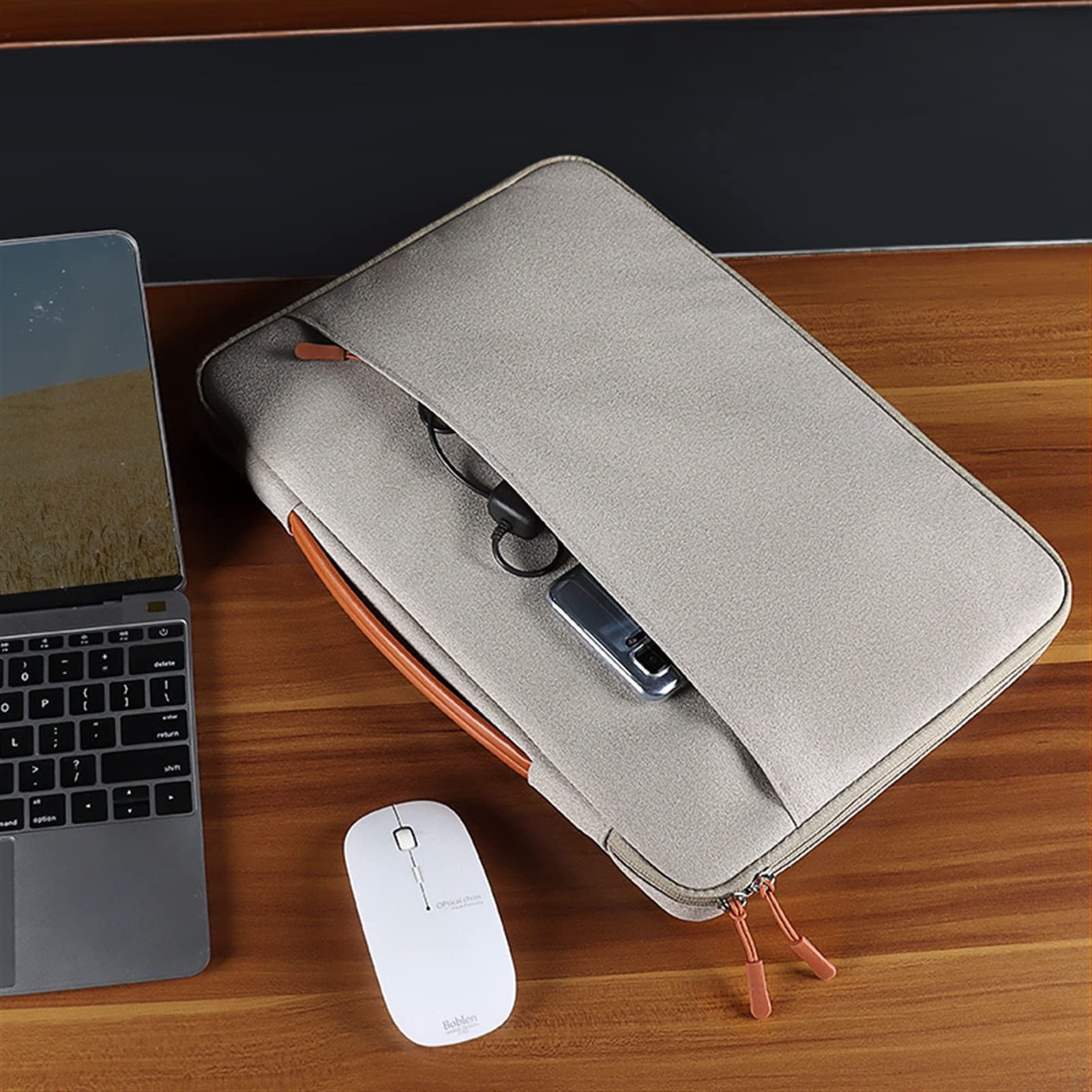 Torba na laptopa, przenośna, wodoszczelna osłona na laptopa, torba na notebooka 13,3, 14, 15, 15,6 cala, PC, torba ochronna na laptopa (kolor: 1, rozmiar: 13 cali)