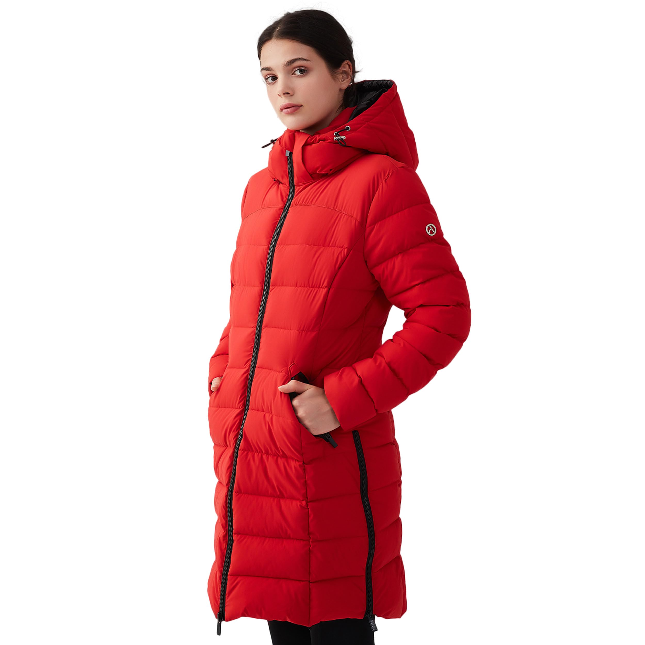 IKAZZ Women's Packable Parka