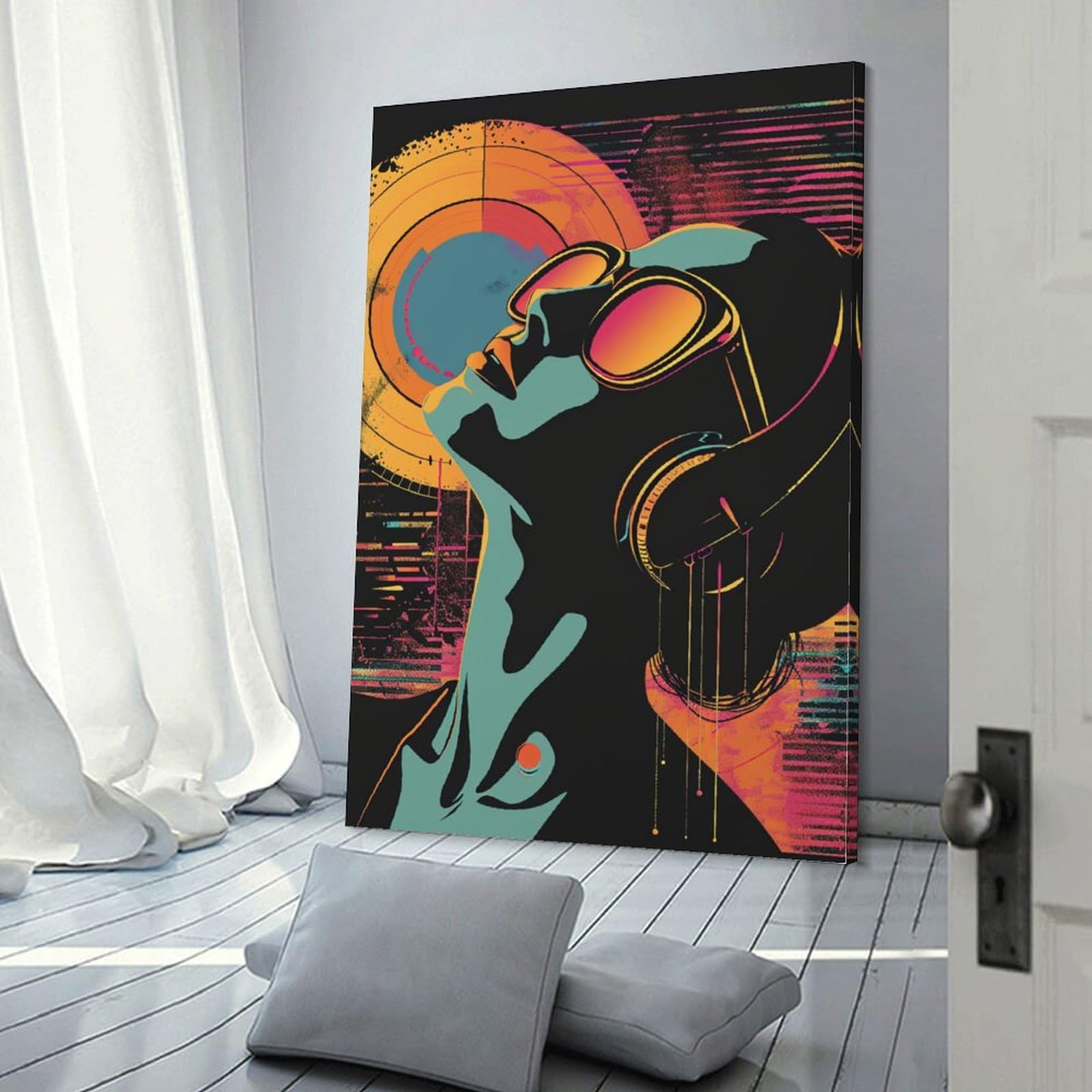 Kunst Modern Poster-Konzert Bilder Wandkunst Deko, Wanddeko Wand Wohnzimmer Wanddekoration Deko20x30inch(50x75cm)