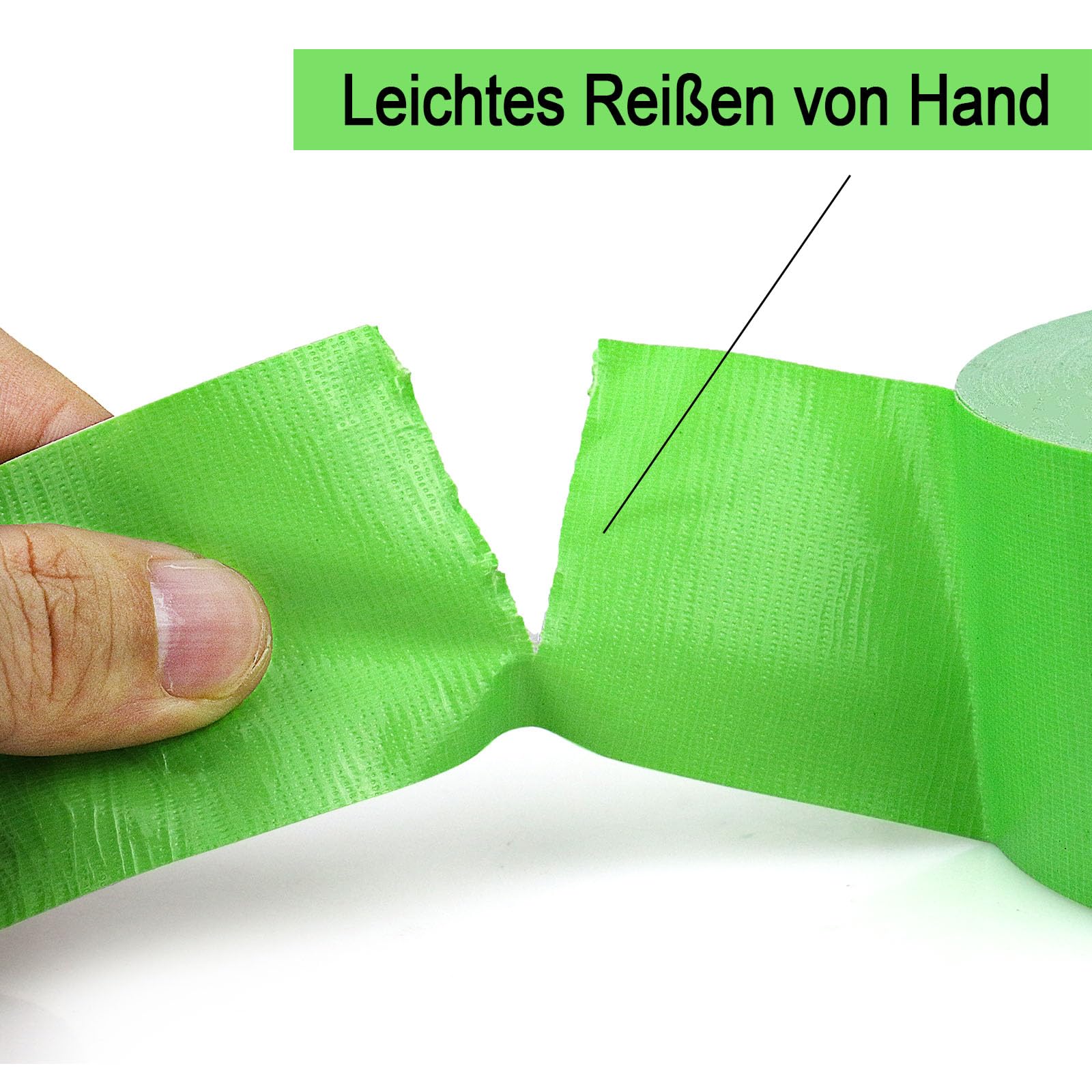 BOMEI PACK Lot De 3 Rouleaux De Ruban Adhésif Blindé Extra Fort 32 M X 48 Mm - Ruban De Réparation Imperméable Pour L'intérieur Et L'extérieur - Blanc