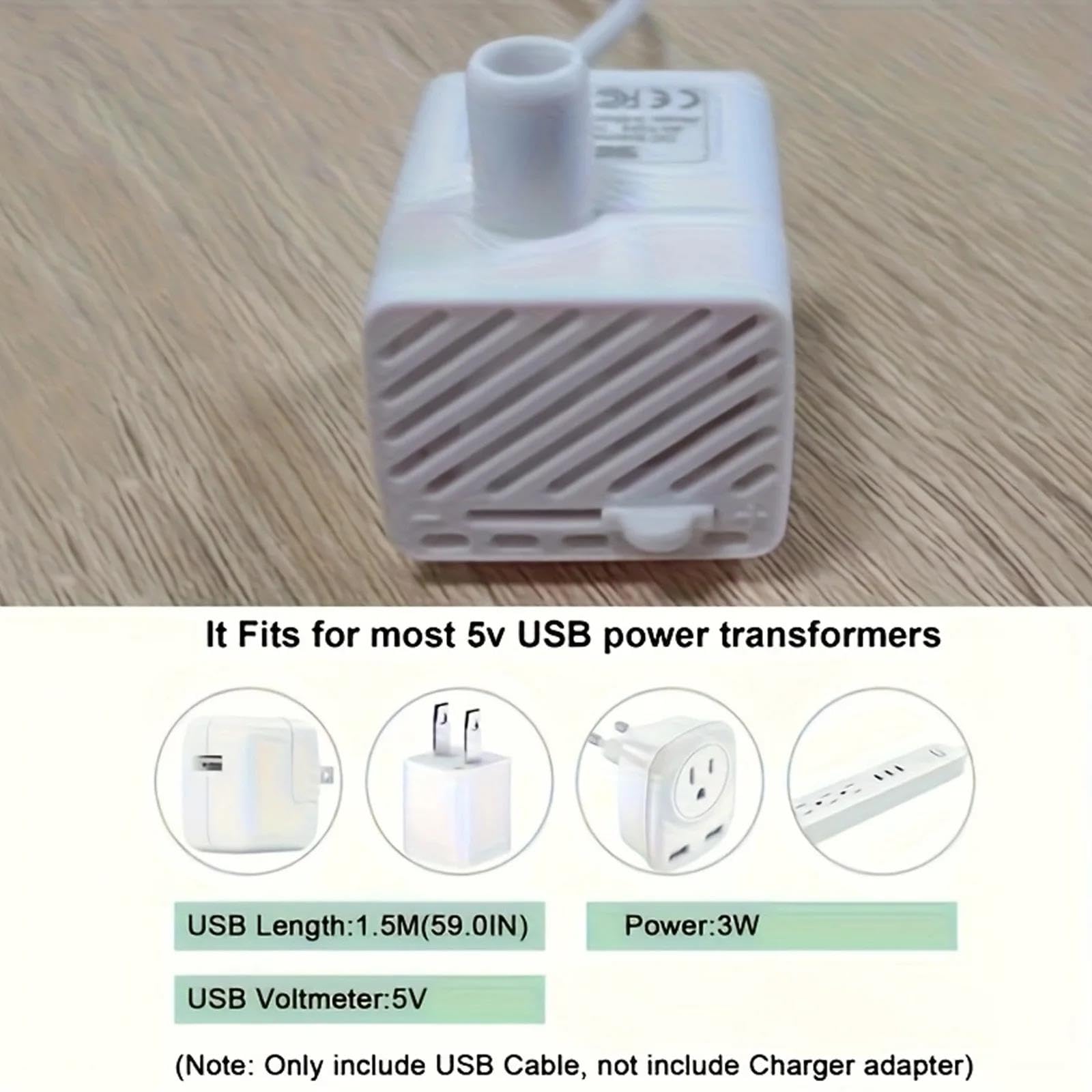 Fuente de agua automática para gatos de 1,5 L con ajuste de flujo de