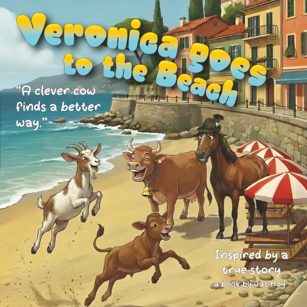 Veronica Goes to the BEACH (Veronica the Clever Cow – Picture Book Series)
