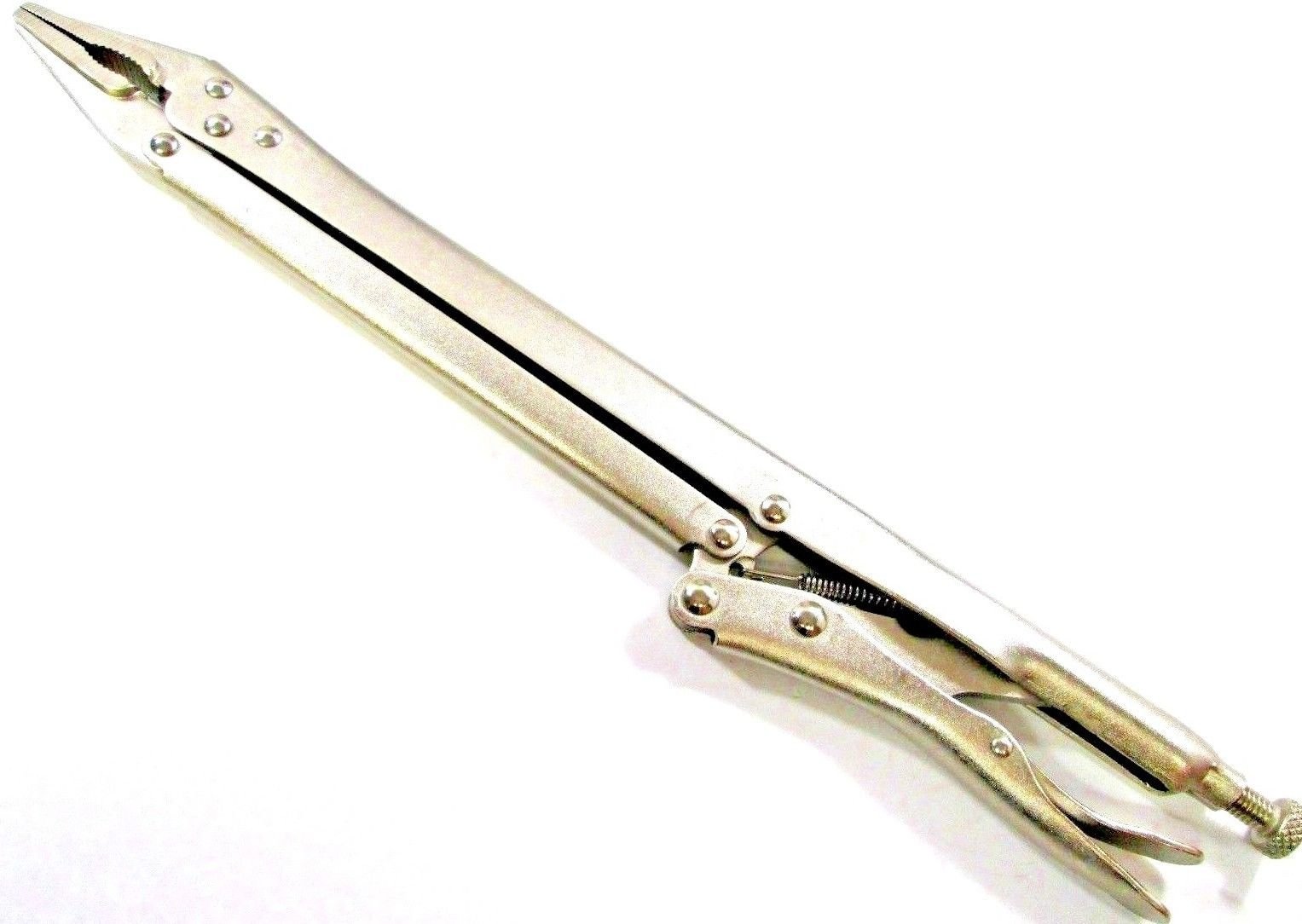 15" Extra Long Locking Pliers Long Nose Mole Grips Vice Jaw Grip Wrench WR121