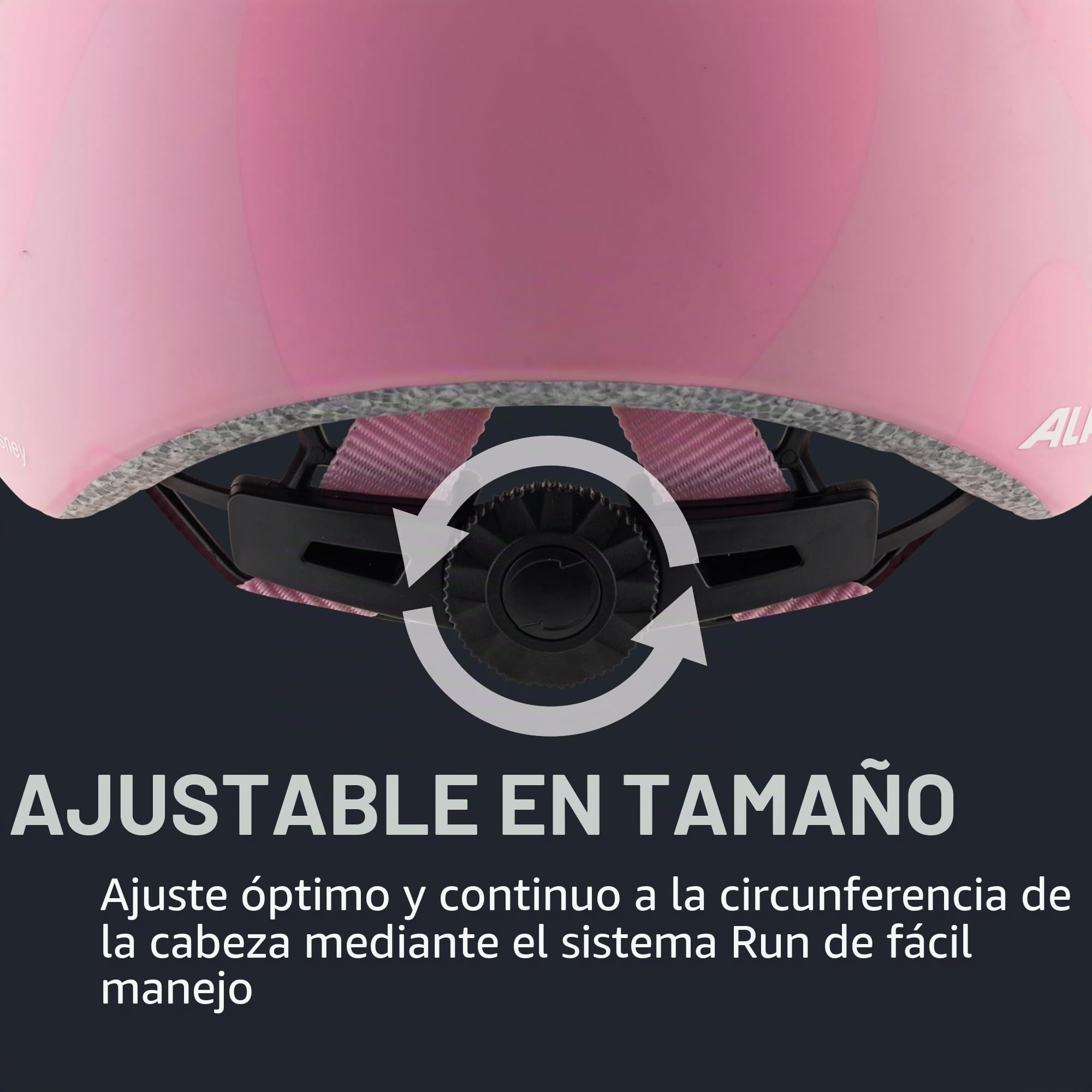 Alpina Hackney Casco de Ciclismo, Girls, Disney Frozen