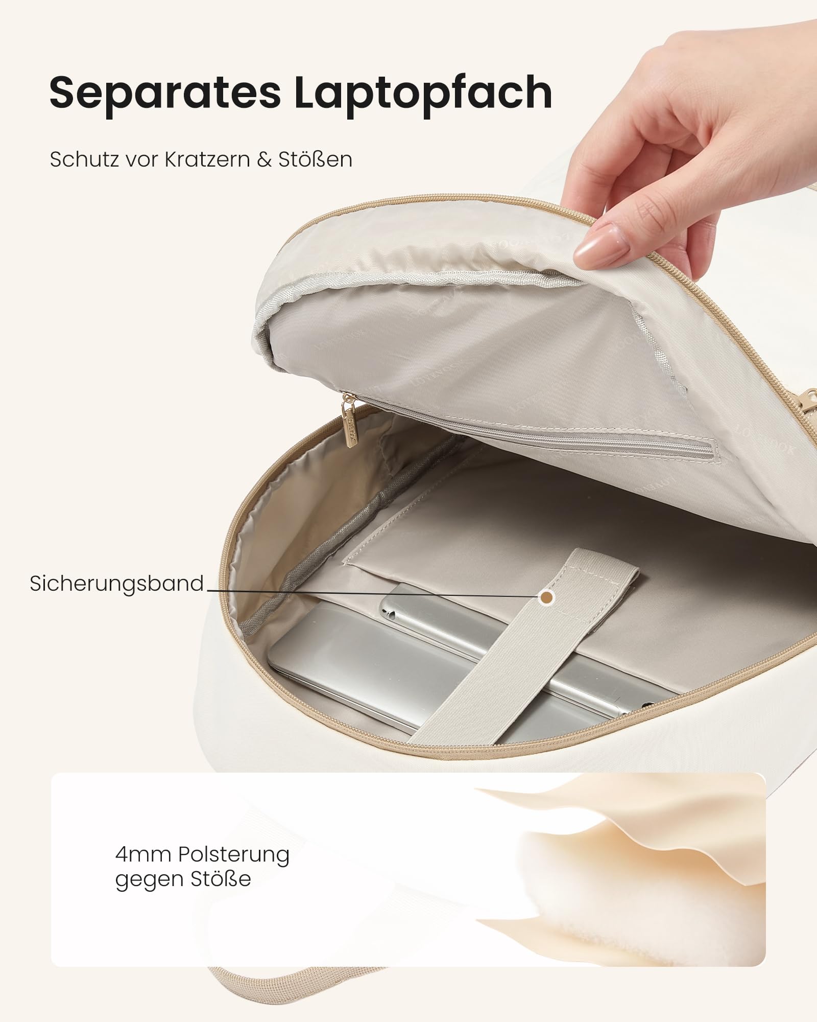 LOVEVOOK Laptop Rucksack Damen Herren 17,3 Zoll, Leichter Schulrucksack Teenager mit großem 1.2L Trinkflaschenhalter, Wasserabweisend Daypack mit Vielen Fächern und Taschen für Uni Schule Arbeit Reise