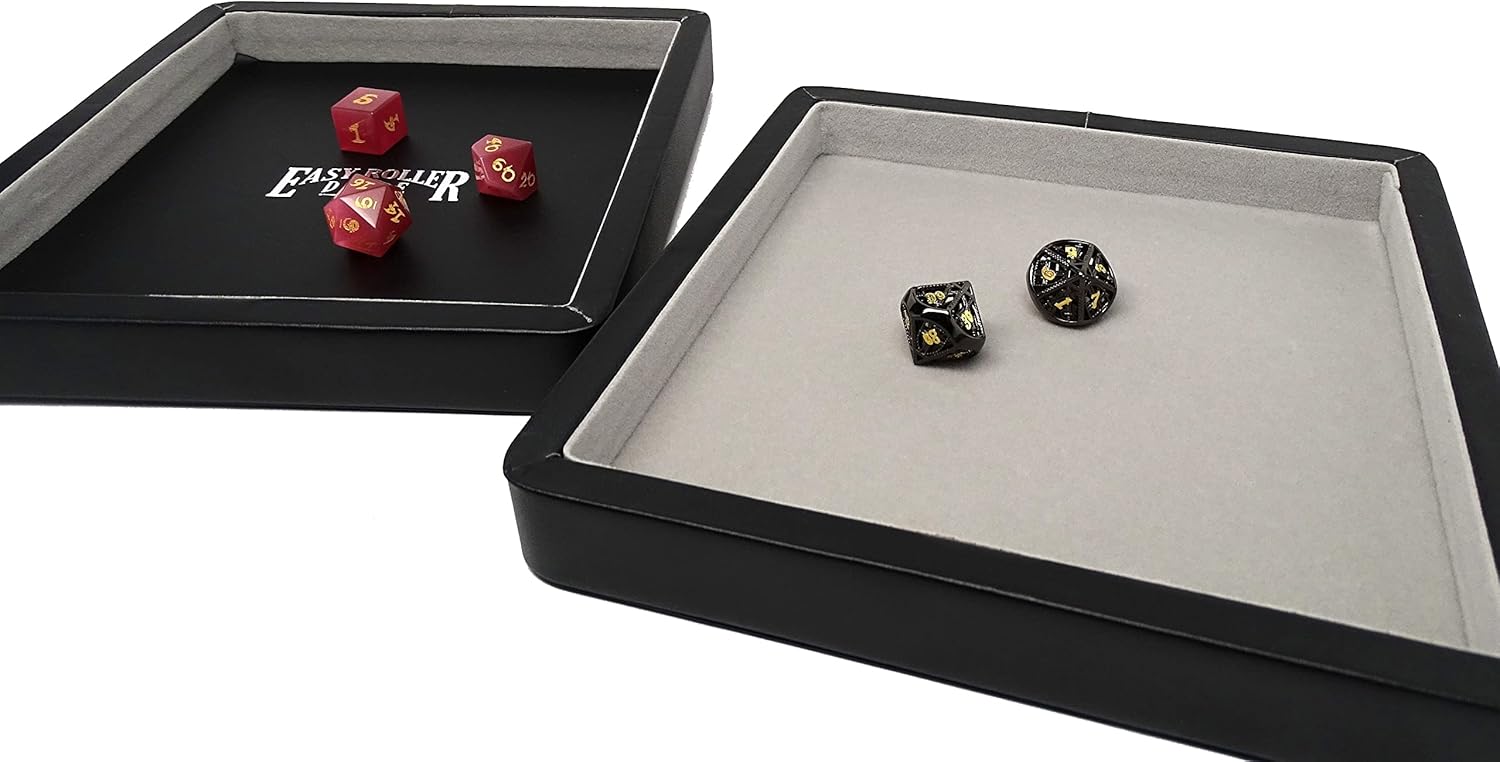 Adventure Box - Combination Dice Tray and Storage Case with Magnetic Lid (Wolf)