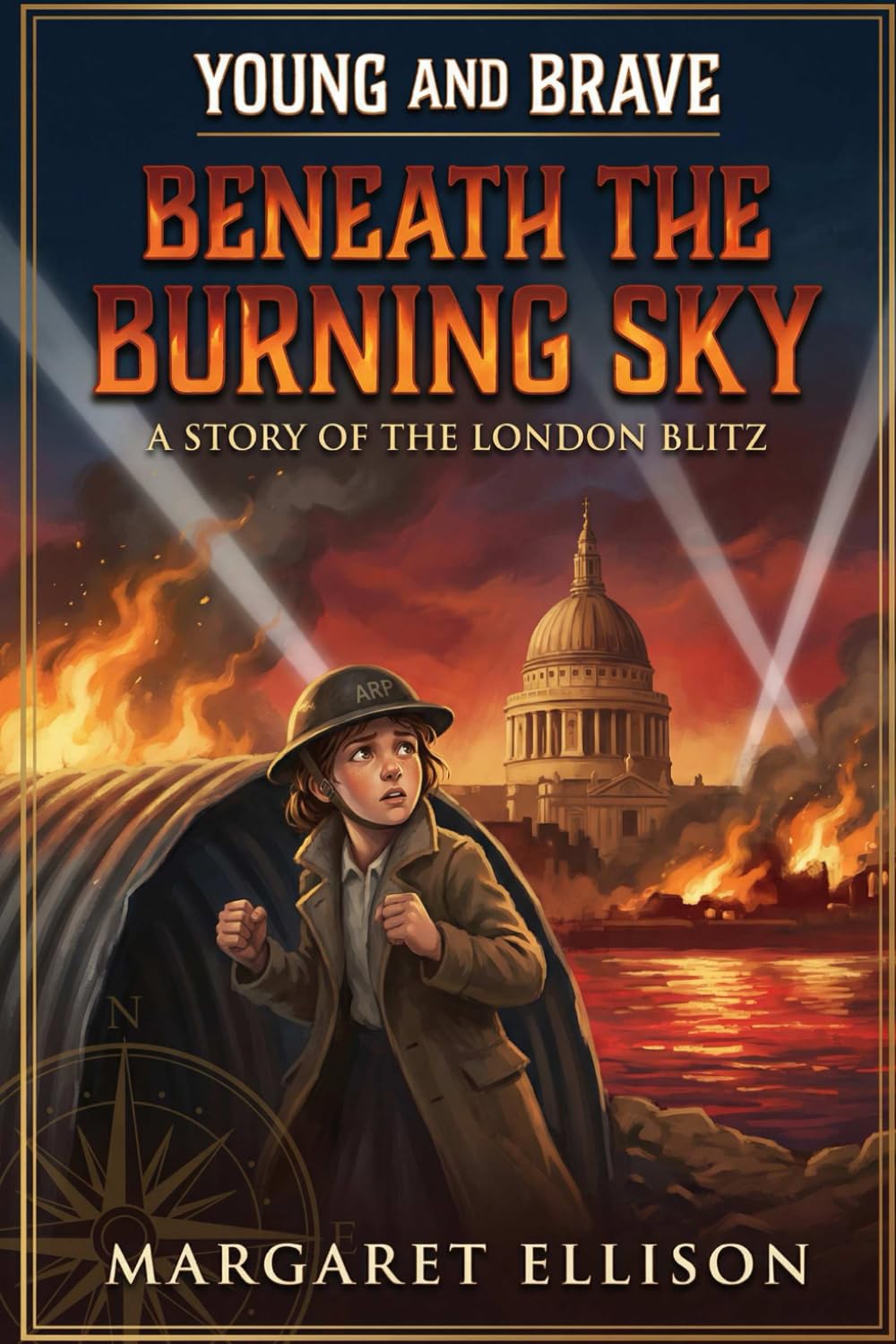 Beneath the Burning Sky: A Story of the London Blitz (Young and Brave)