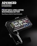 Donner Écouteur de guitare AMP Poche en métal lourd rechargeable Mini Amplificateur de pratique