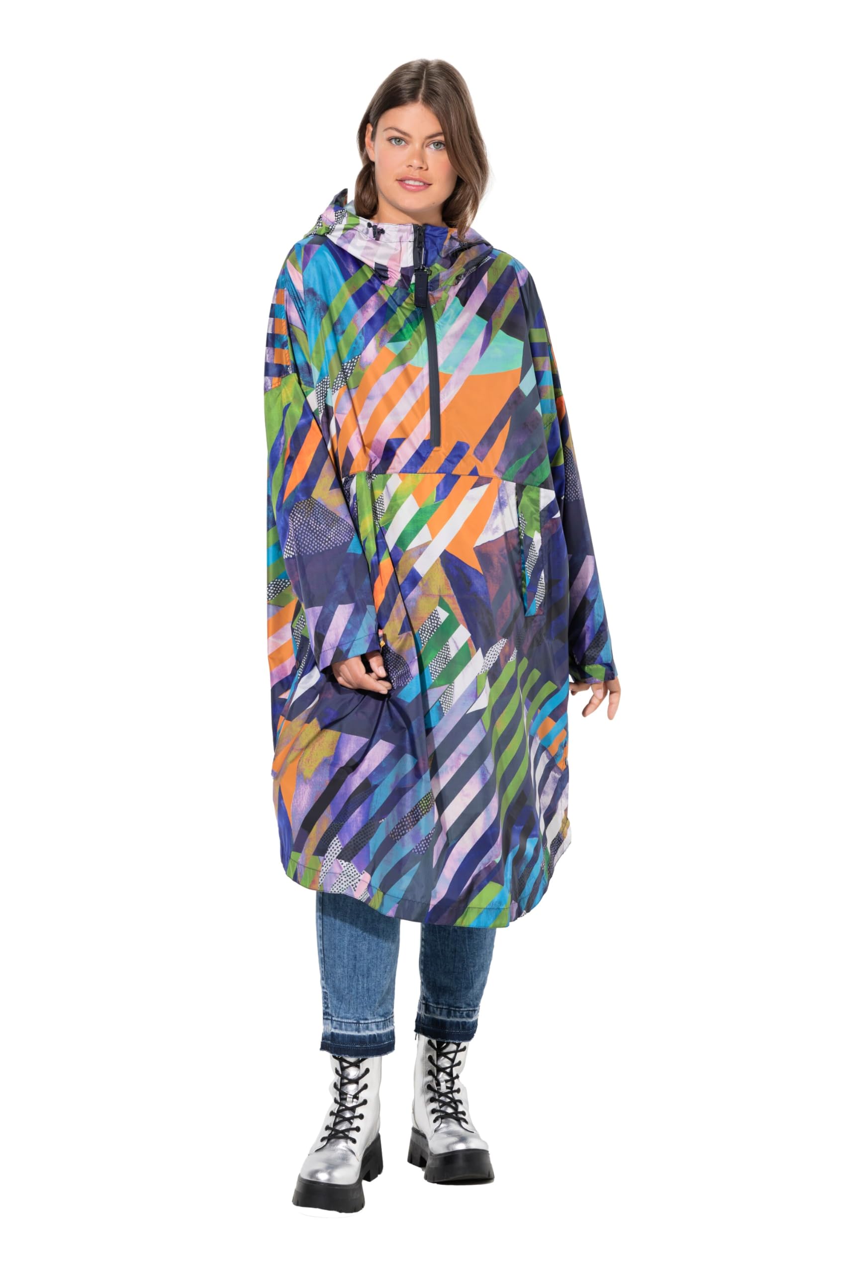 Laurasøn Funktions-Regencape, Unisex, Print, Kapuze 836275