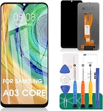 for Samsung Galaxy A03 core Screen for SM-A032M/DS LCD for Samsung Galaxy A03 Core LCD Screen with Digitizer Diaplay Touch Screen Assembly Repair Part (Black LCD No Frame)